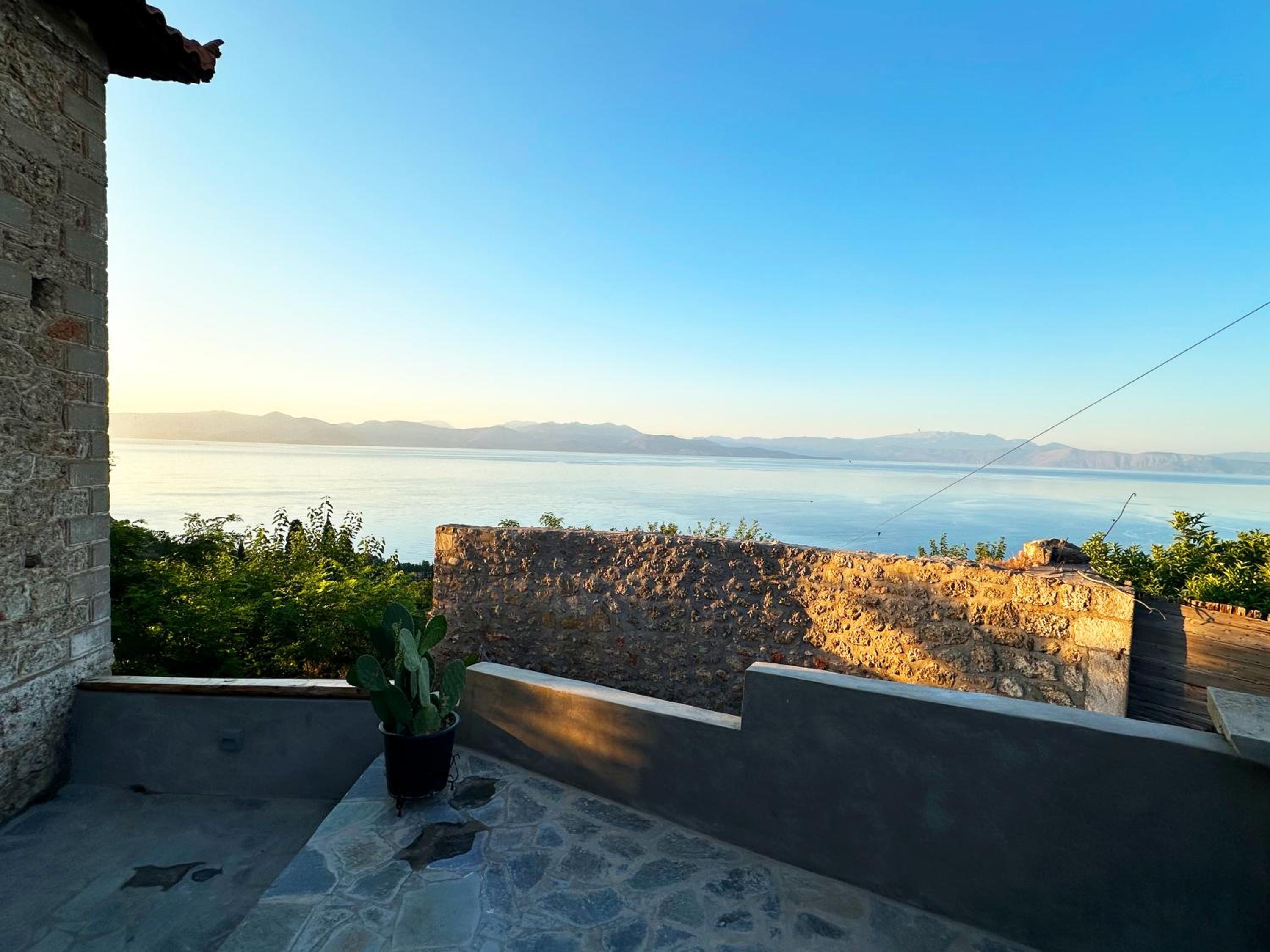 Fteri Stone House in Platanos, Akrata view 3