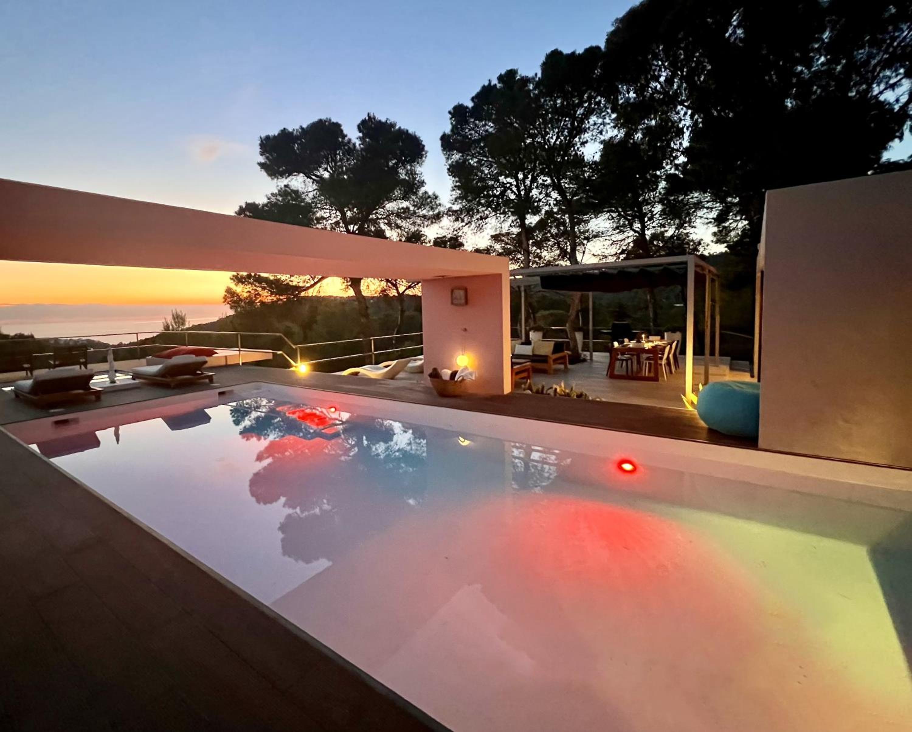Ibiza Villa Sea and Sunset View