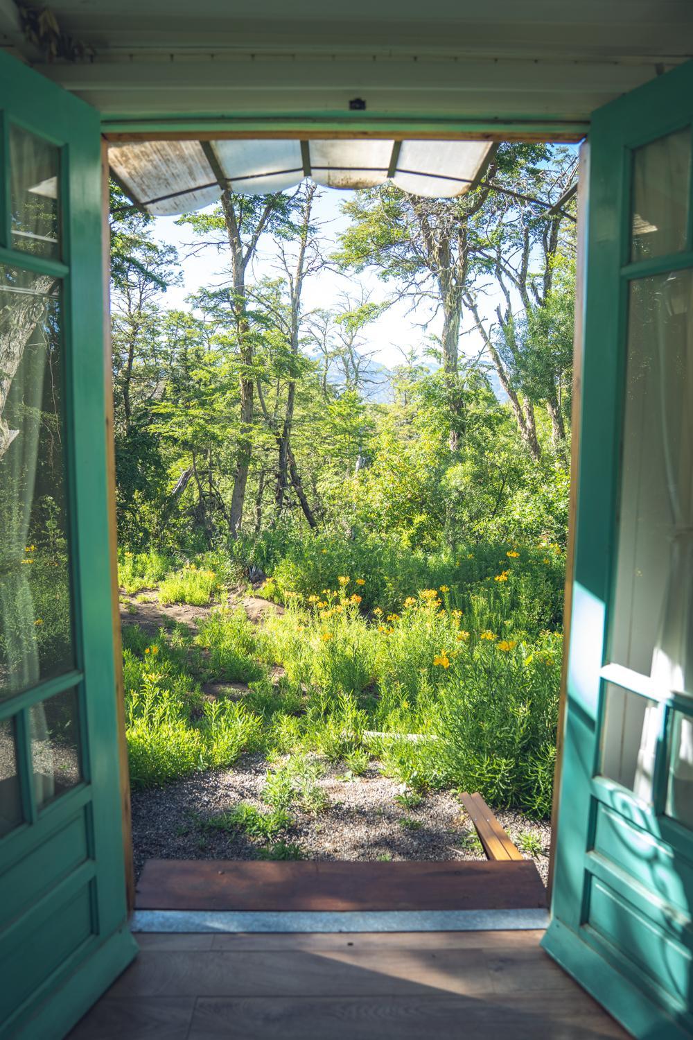 Cabaña en el bosque Vista a la montaña Privada