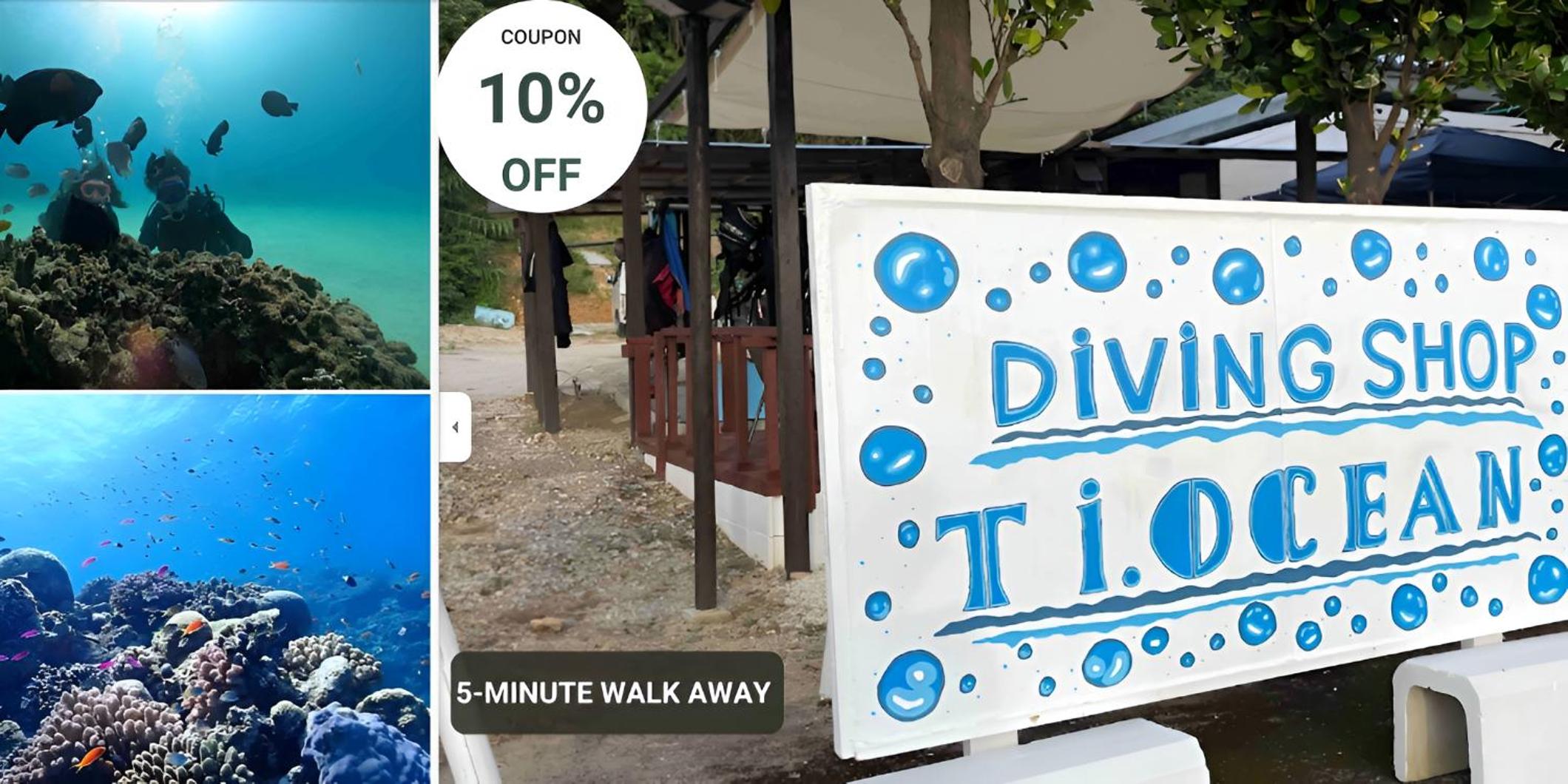 Ocean view Private Villa ! Free Snorkel gear & Diving Coupon view 4
