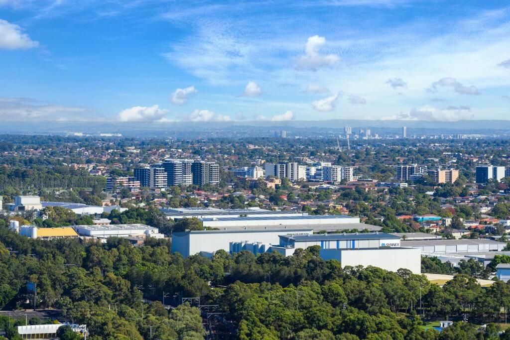 Olympic Park with View Parking near Train