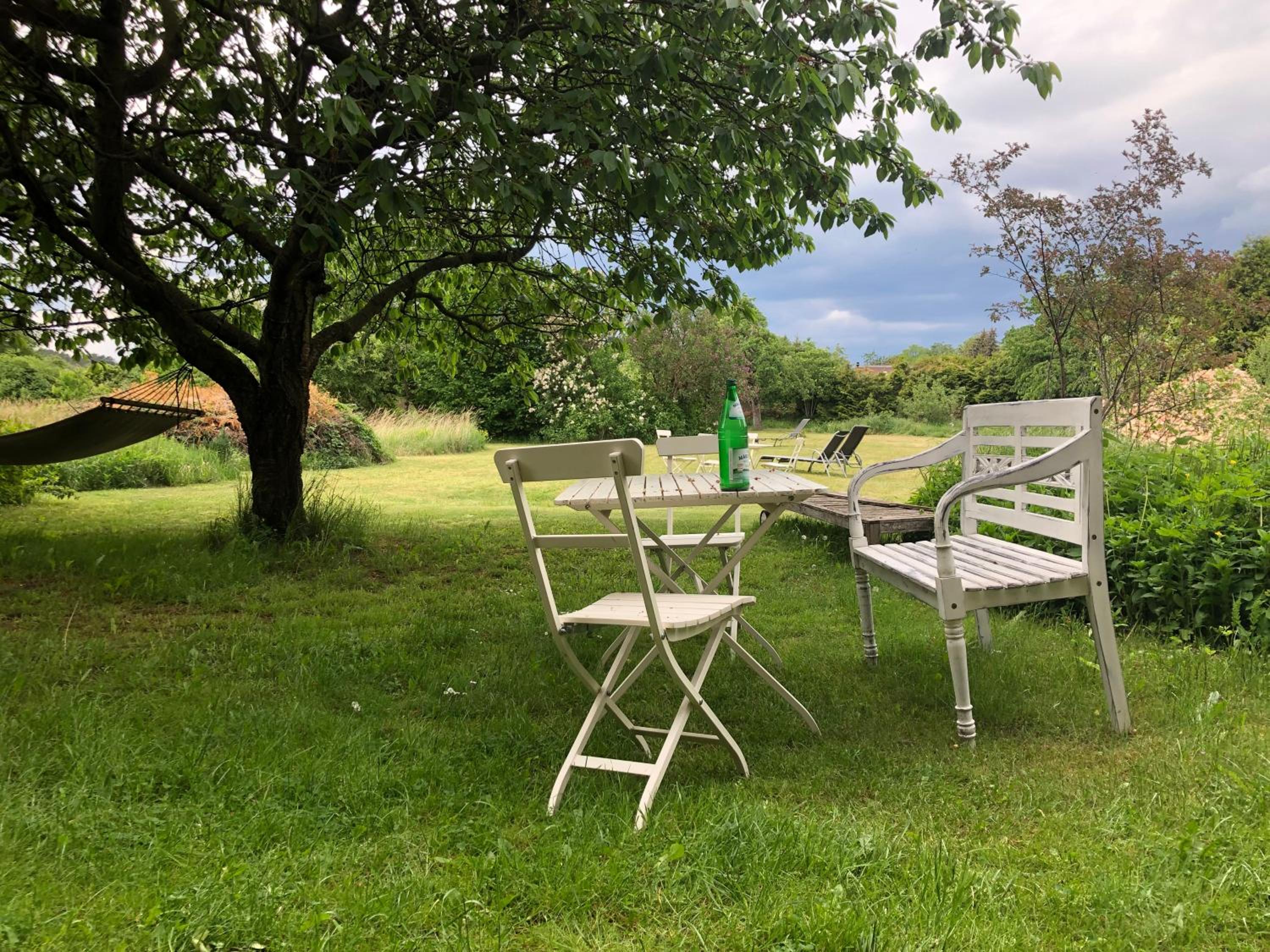 Gartenblick im Schwalbennest