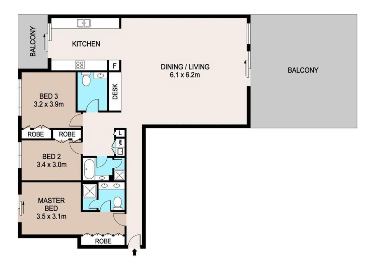 Aqua Vista 3 Bedroom luxury