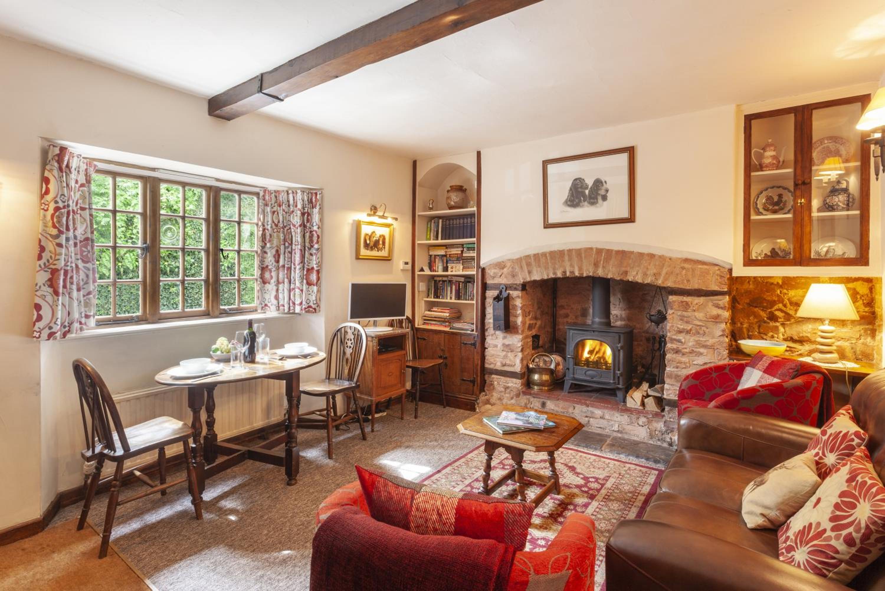 Ruffles Cottage Dunster view 2