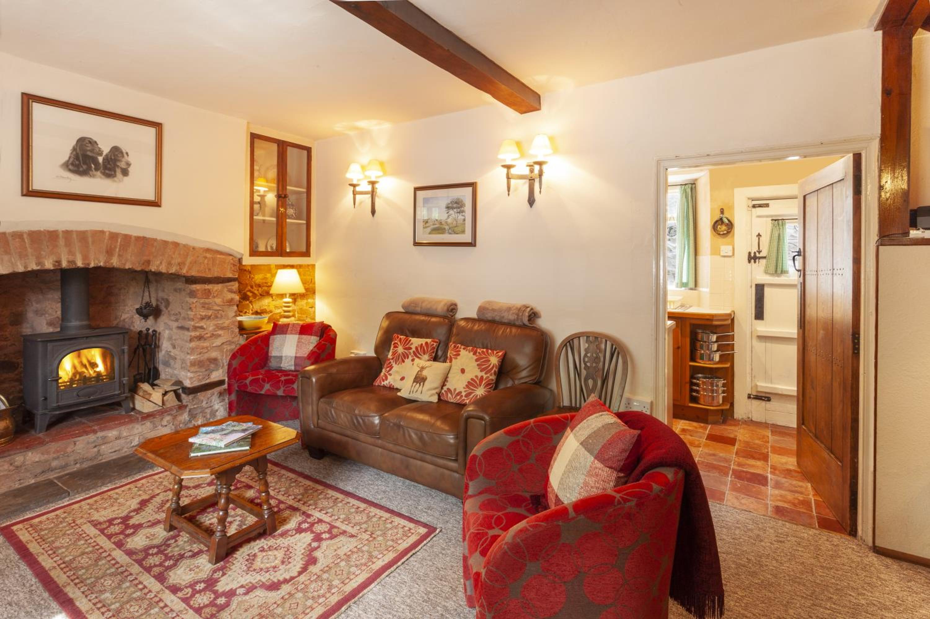 Ruffles Cottage Dunster view 4