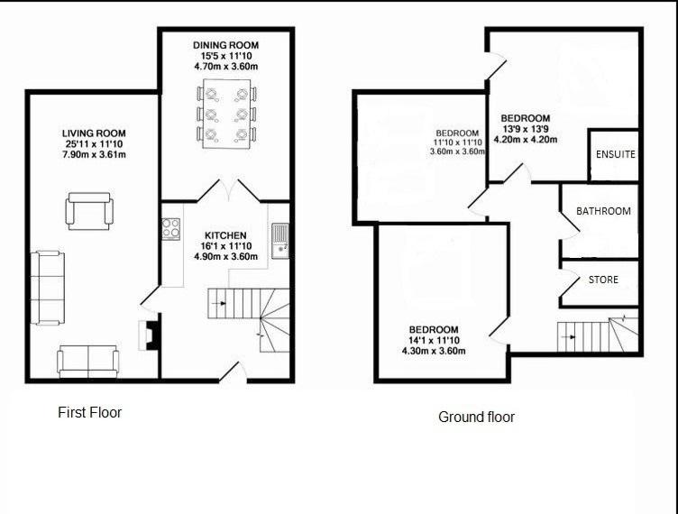 One Grooms Cottage Dunster view 2