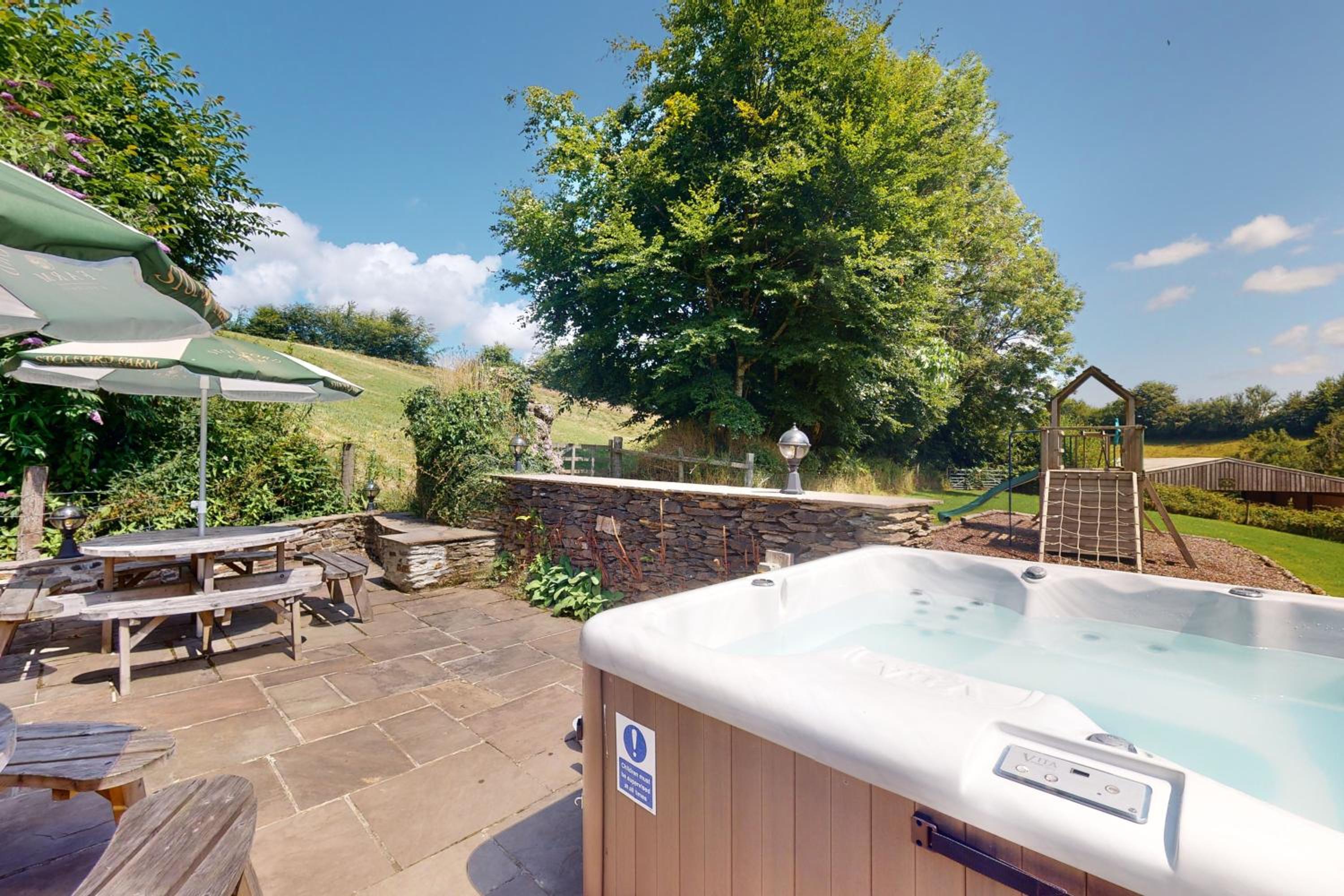 Middle Stolford Cottage Brendon Hill view 2