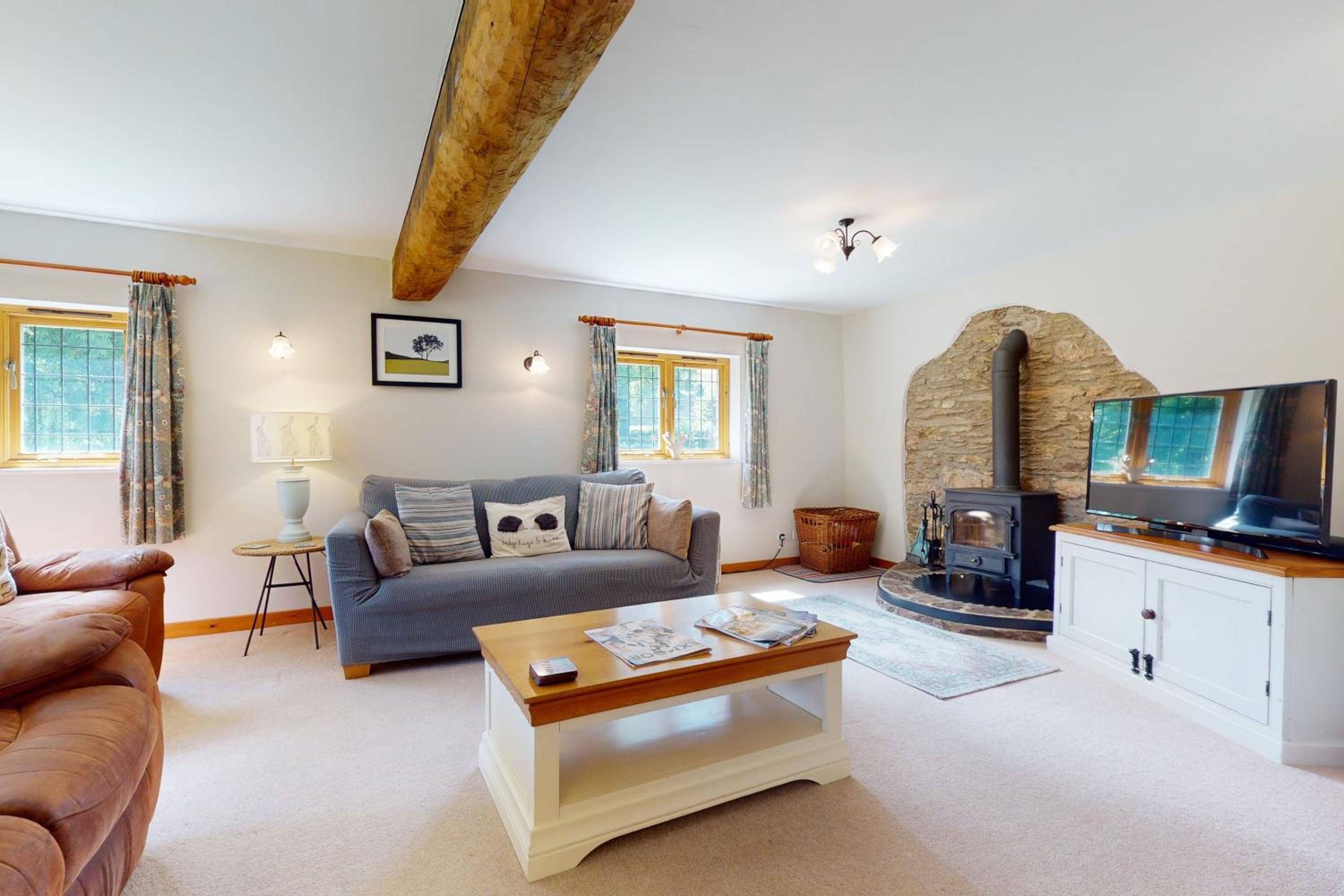 Middle Stolford Cottage Brendon Hill view 4
