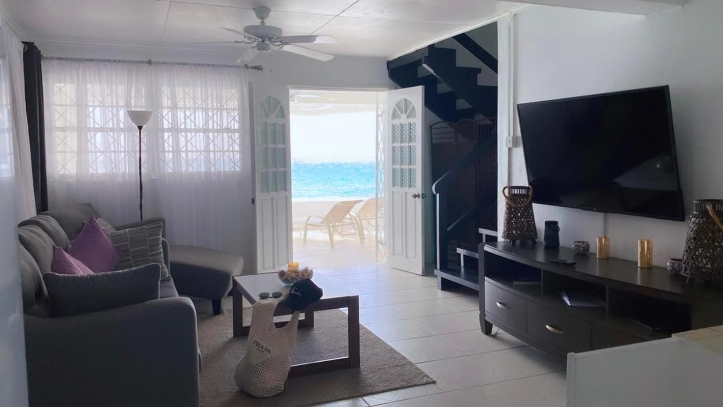 Purple Rain - Direct Seaviews, 2 Bedroom, 2 Bathroom, 3 Terrace Beachfront Bliss