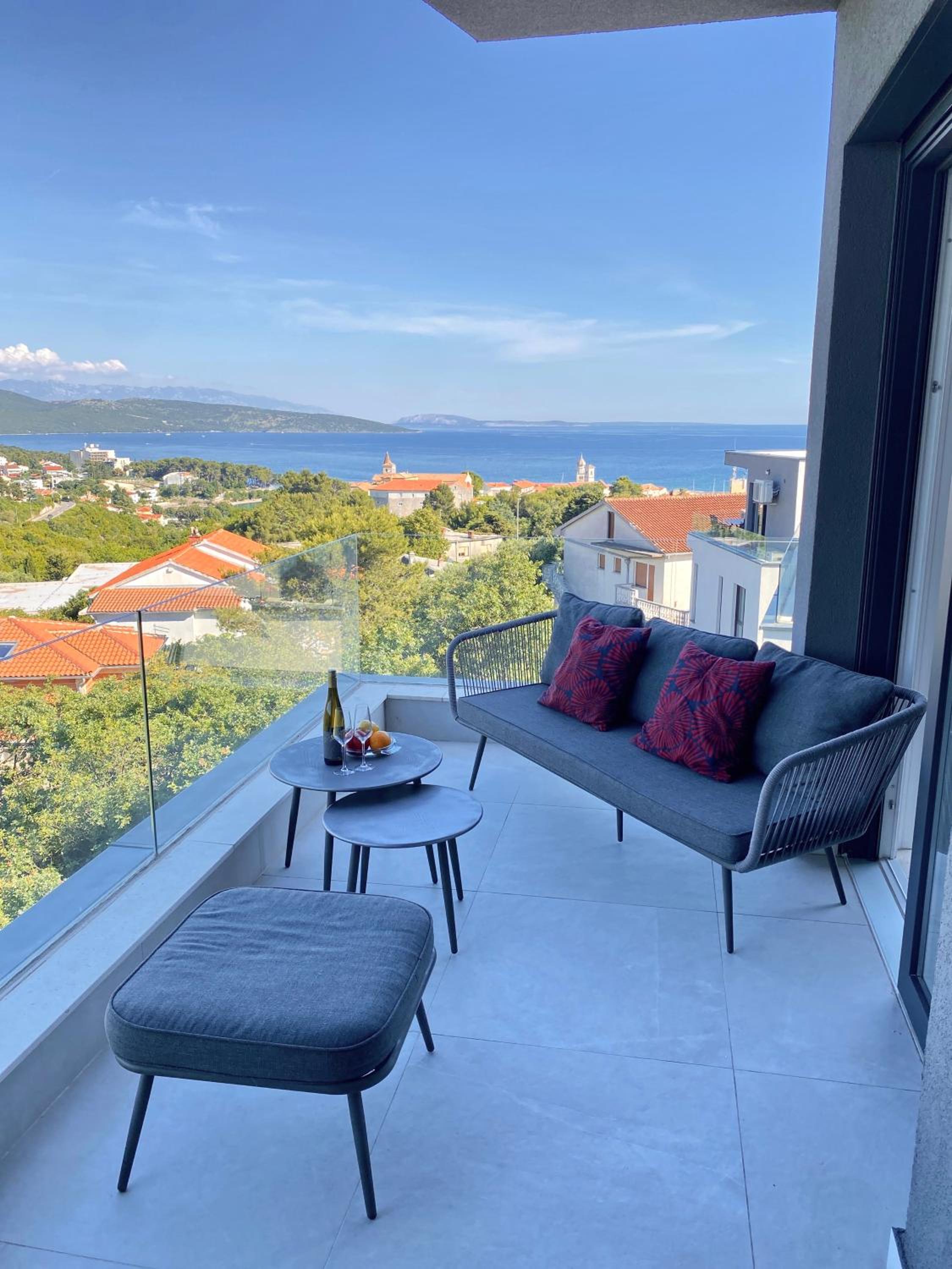 4Star Seaview Penthouse Krk view 4