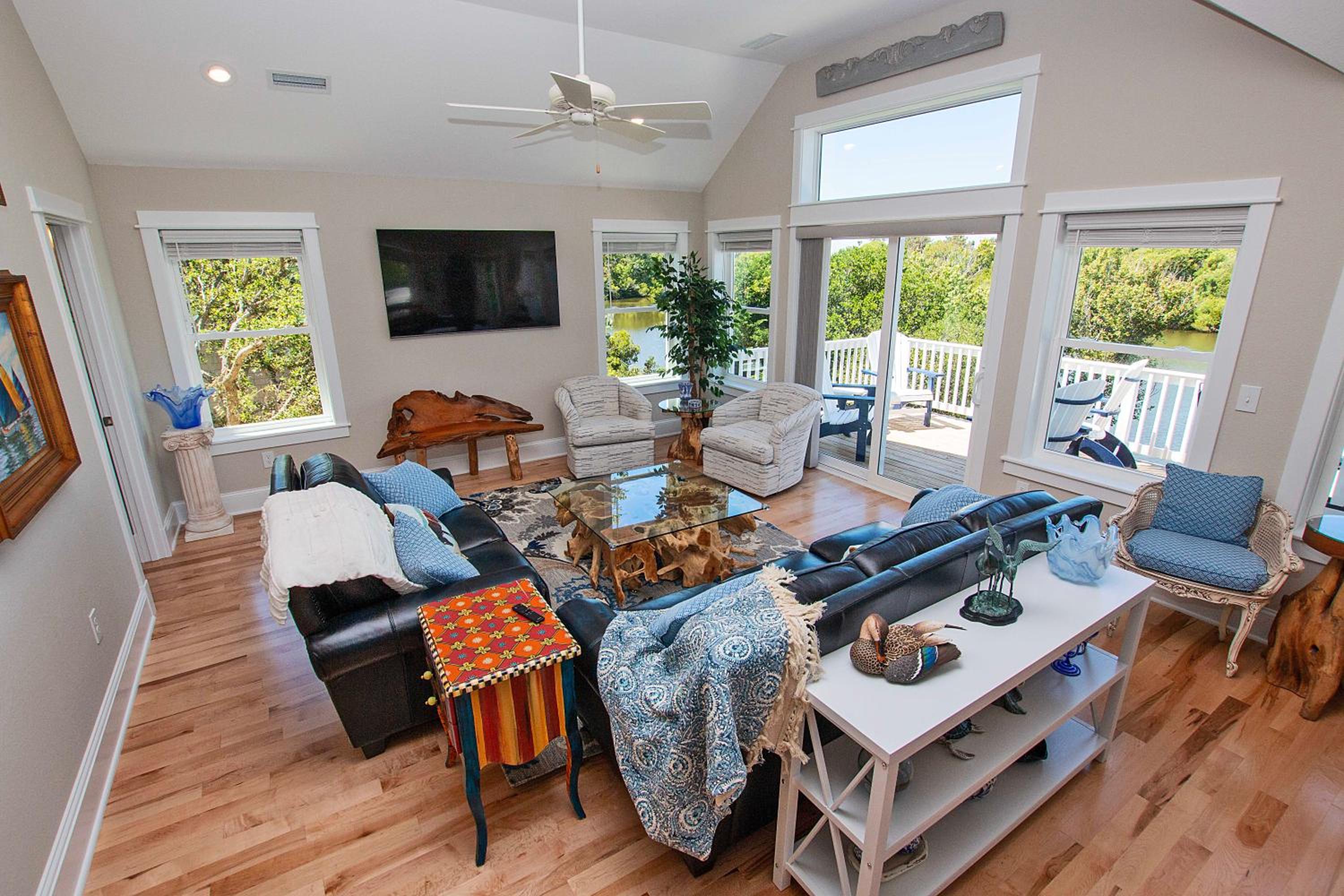 Soundside, Hot Tub, Community Pool, Sound Views, VOH1248, Sunset Cottage view 2