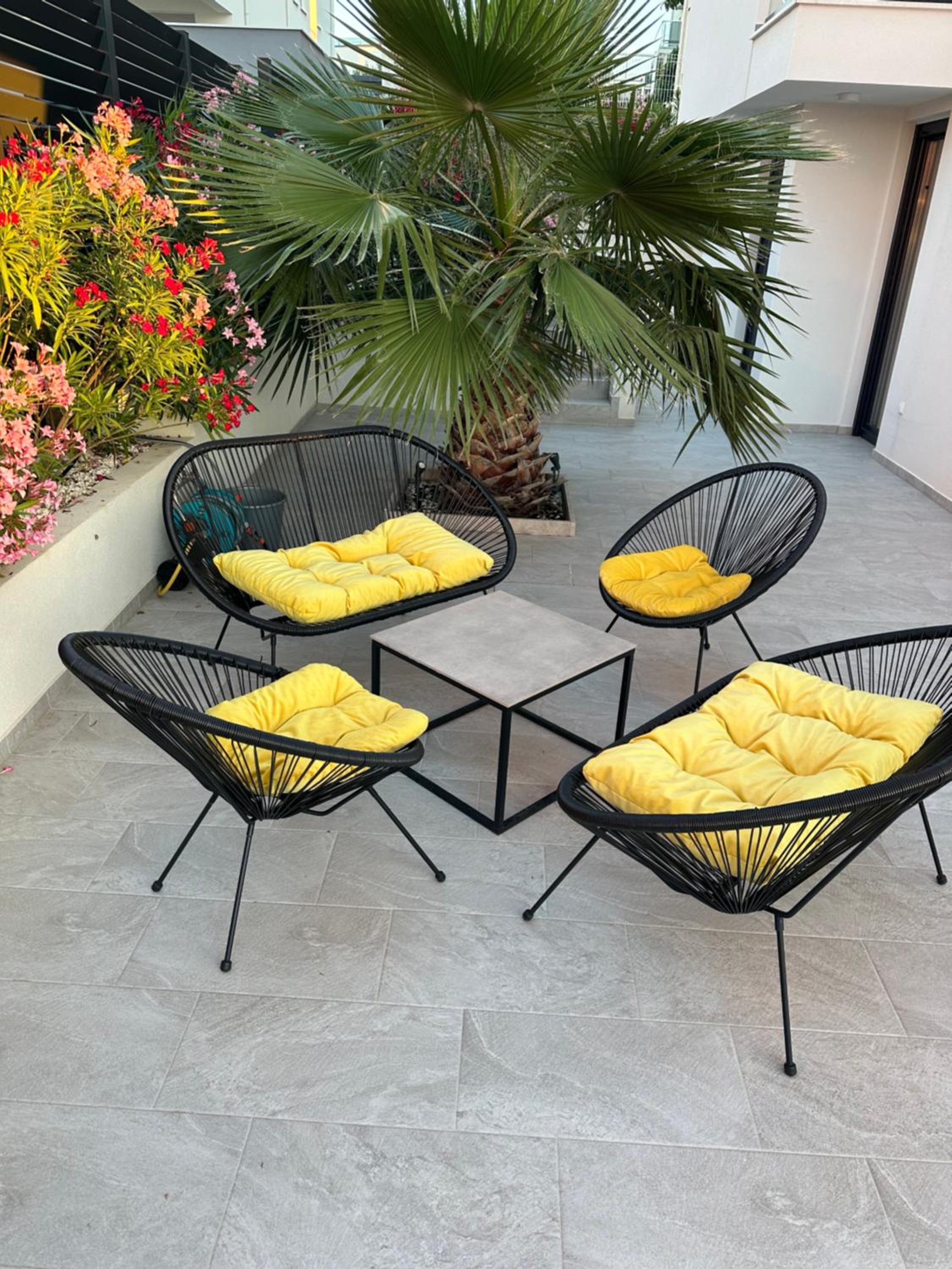 Luxury Apartment PalmView mit Whirlpool und Terrasse