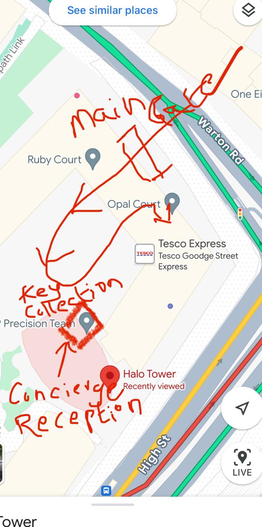 One Bed Flat in Stratford London