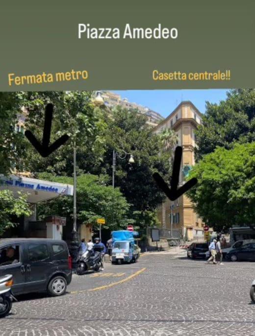 Casetta Centrale di Bibi a Piazza Amedeo