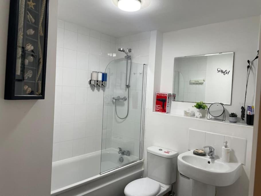 Cityfront Luxe Apt Near City Centre Facing Etihad & Coop Live, Free Parking view 5