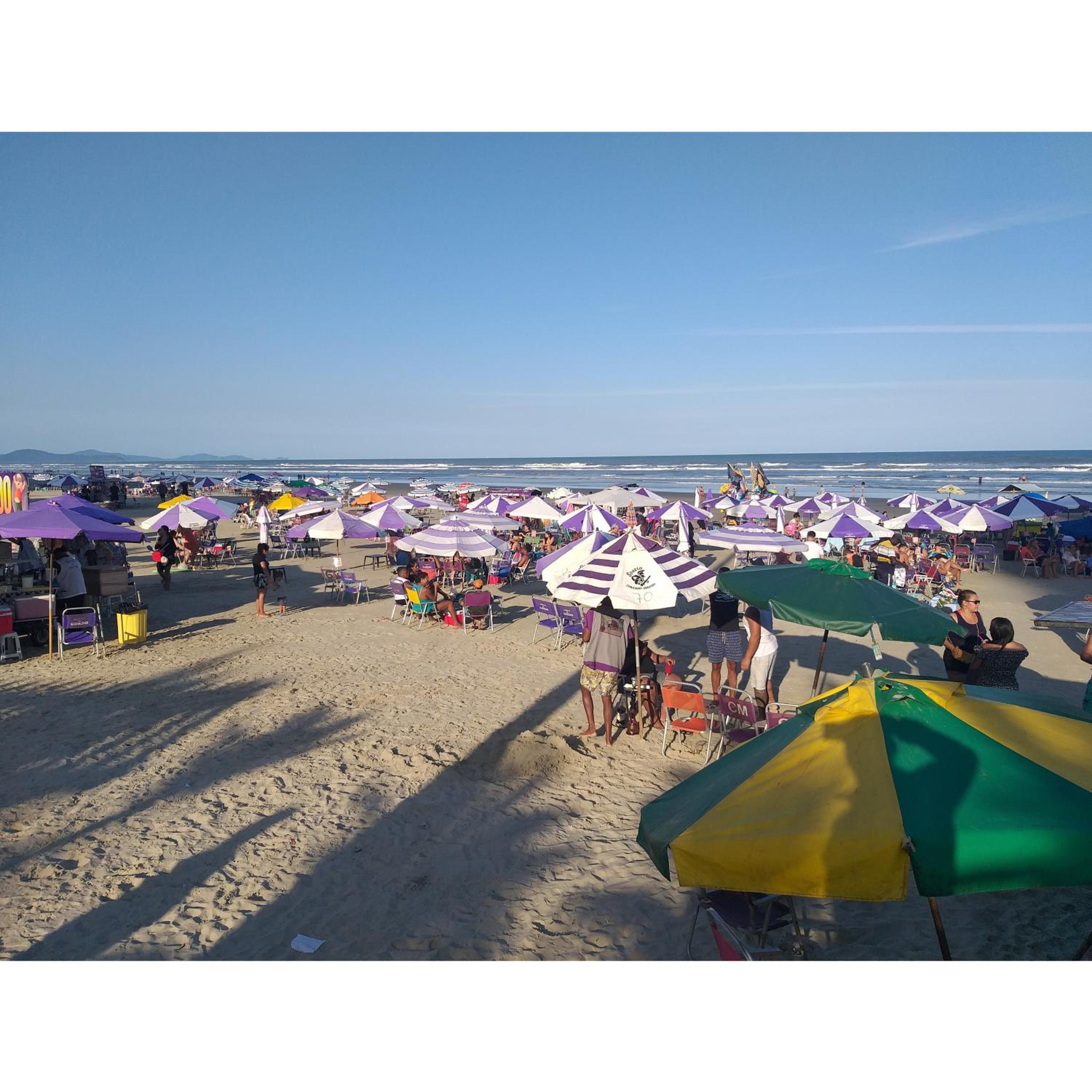 Apartamento frente mar praia caiçara