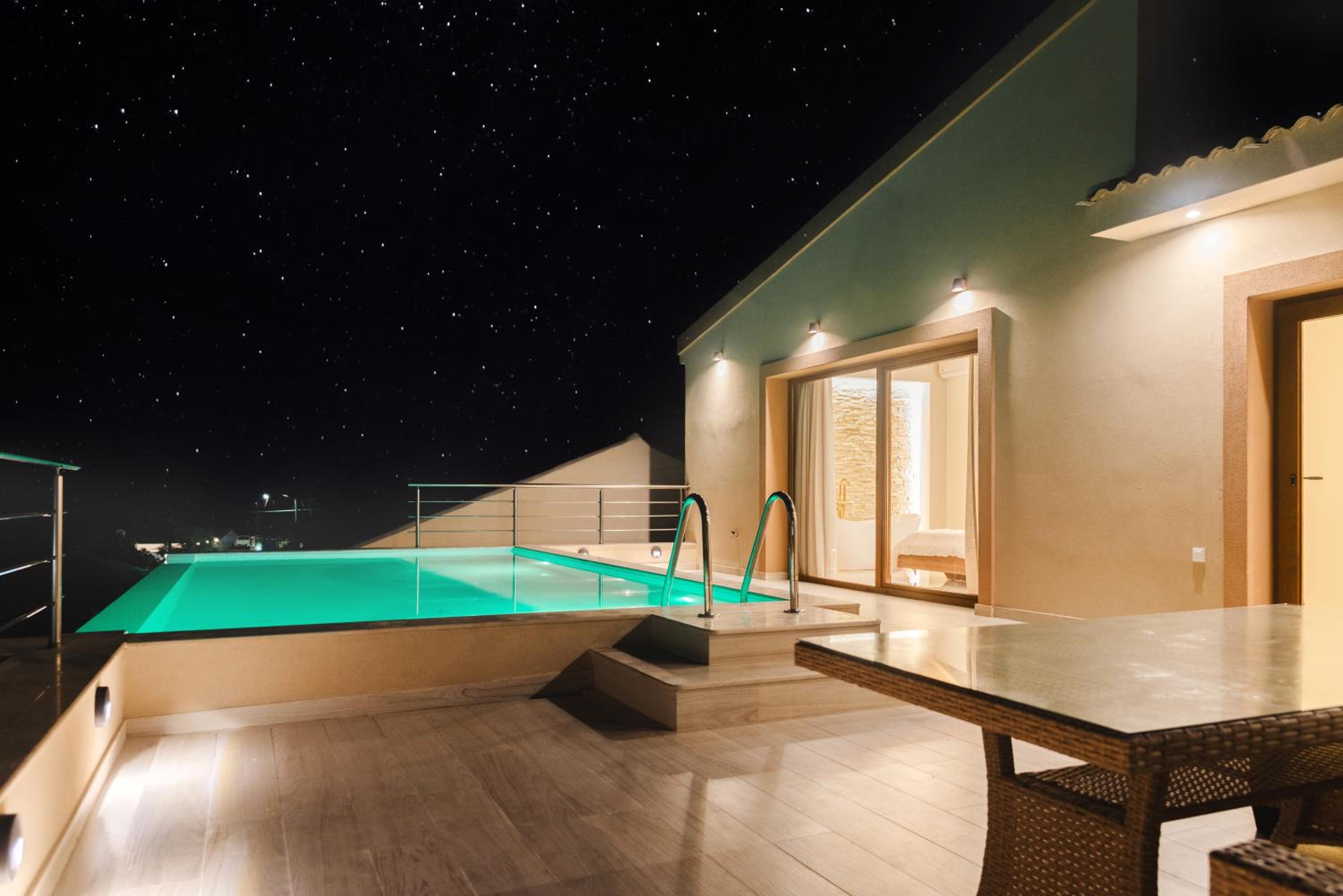 villa vasillis-heated swimming pool with infinity view