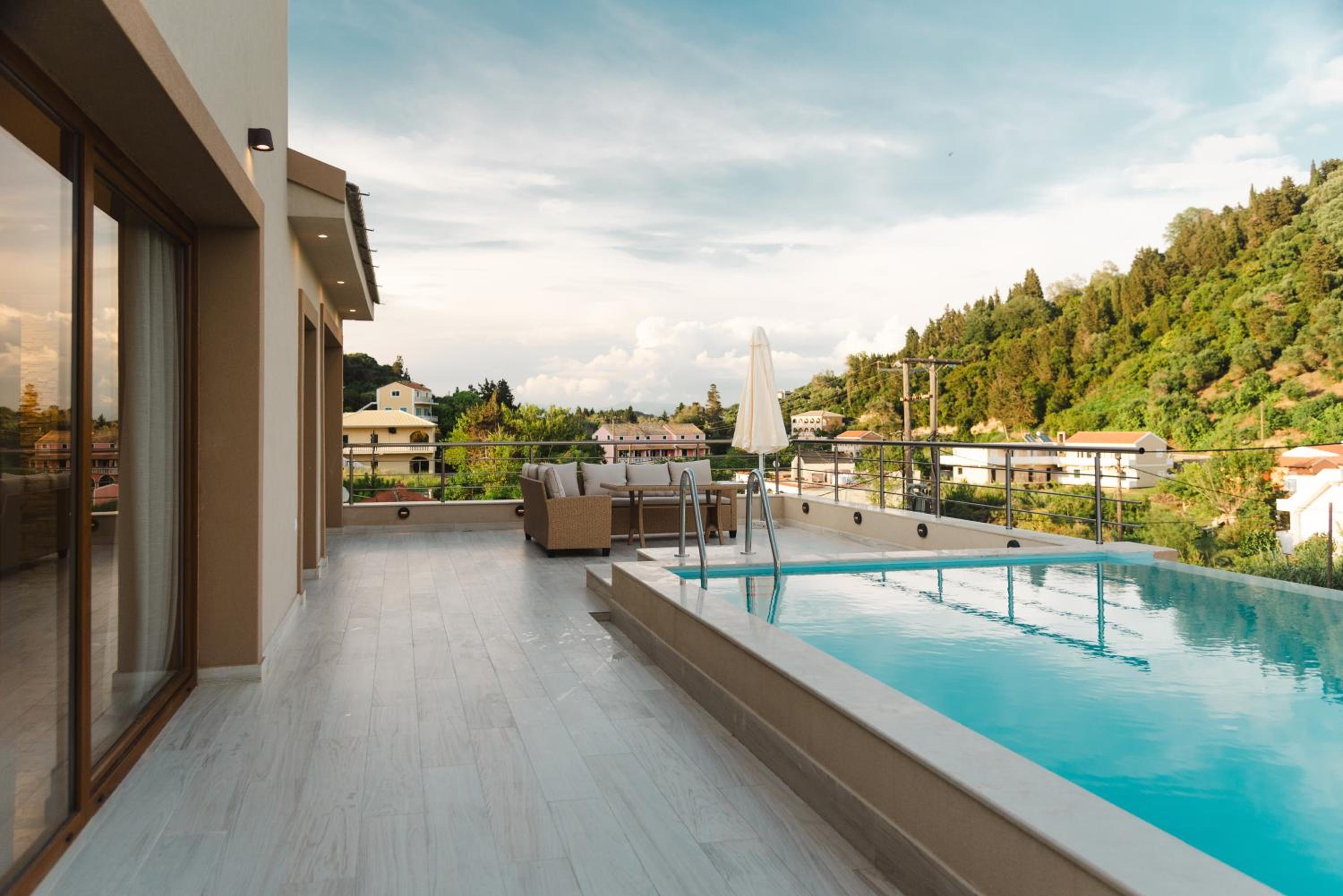 villa vasillis-heated swimming pool with infinity view