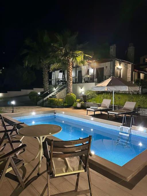 Yucca Private Pool Villa en Paliouri — recepcion & lobby