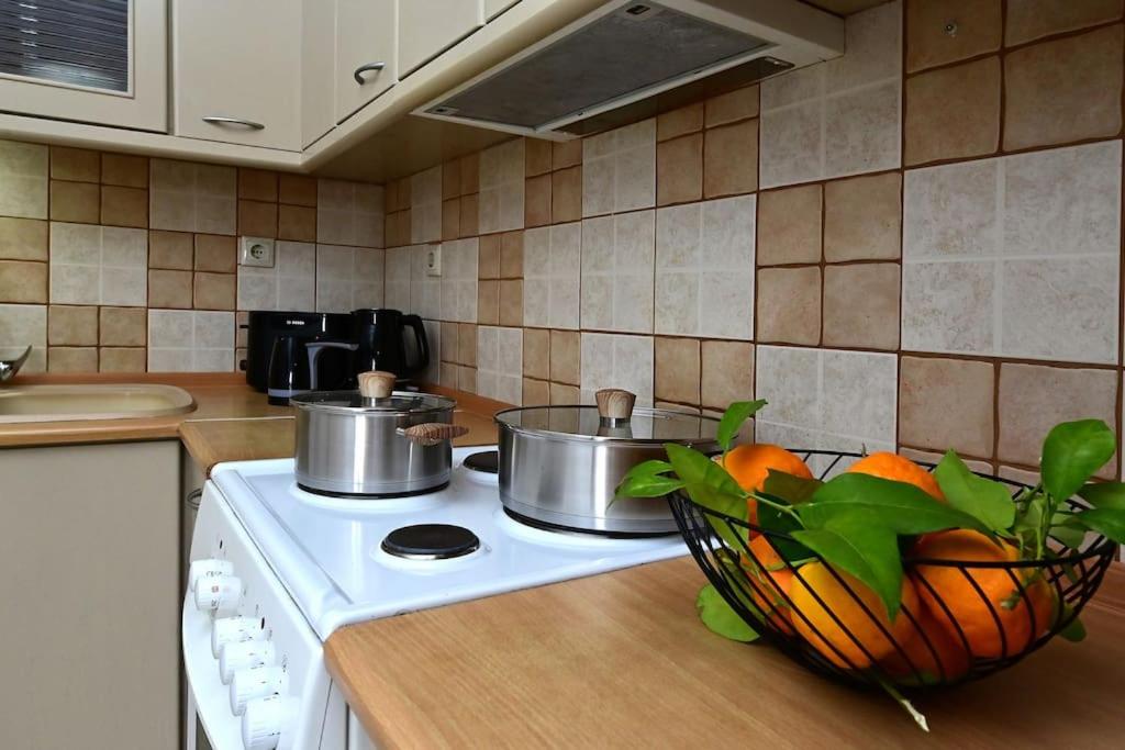 Yucca Private Pool Villa en Paliouri — kitchen