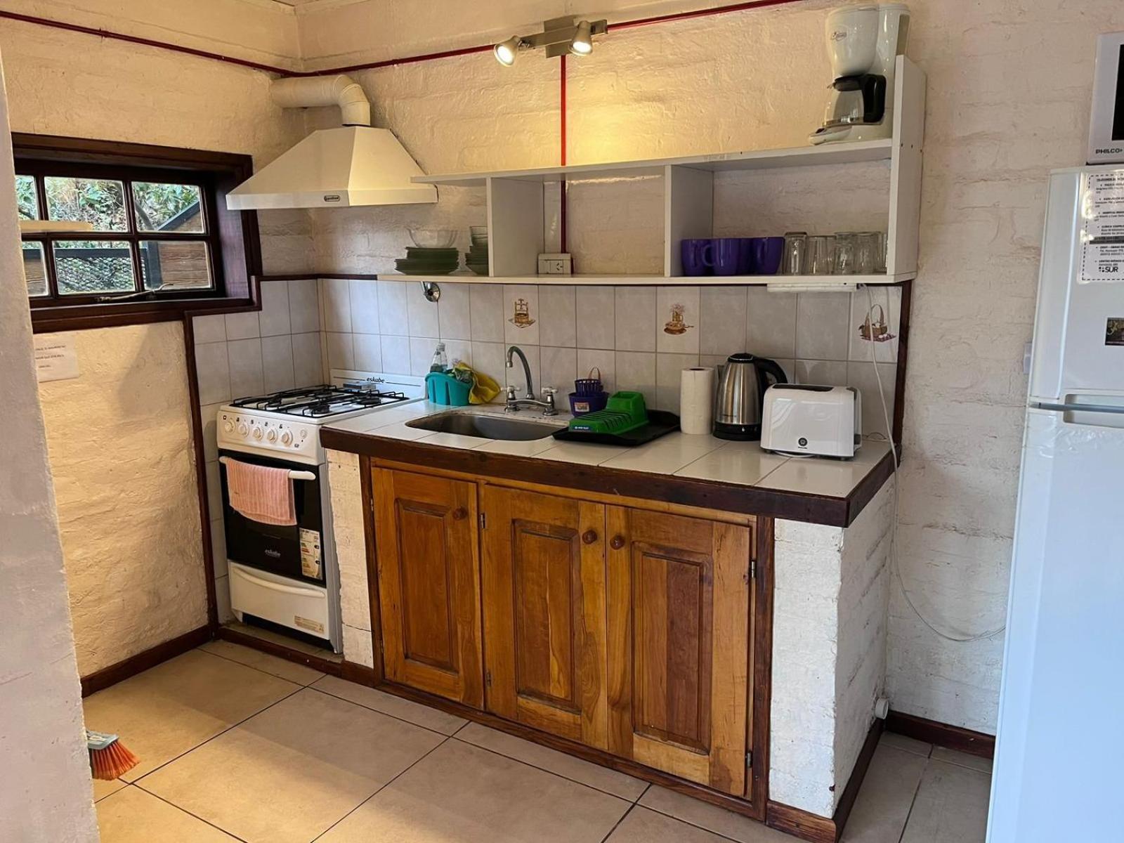 Cabaña para 6 con parrilla a 2min del centro
