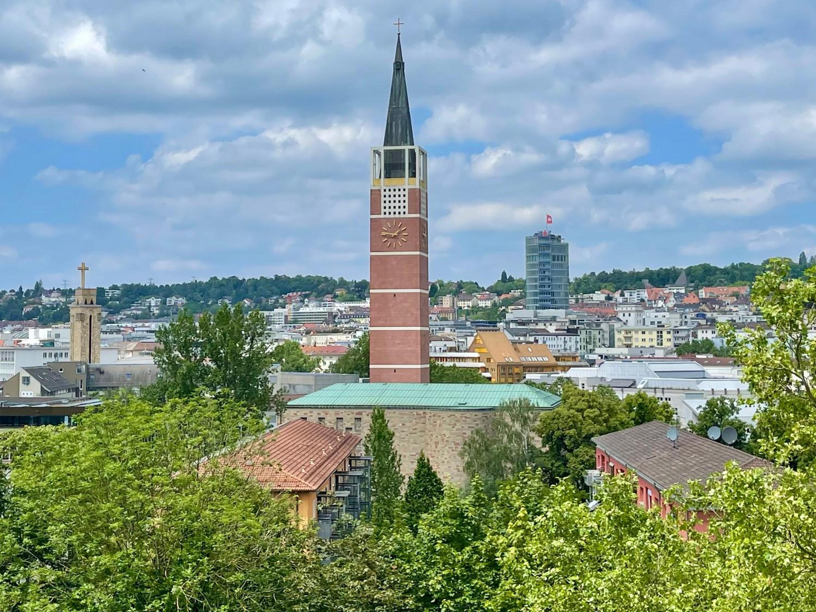 Goldstadt City Loft 3-Zimmer Balkon & Garage Zentrum Pforzheim