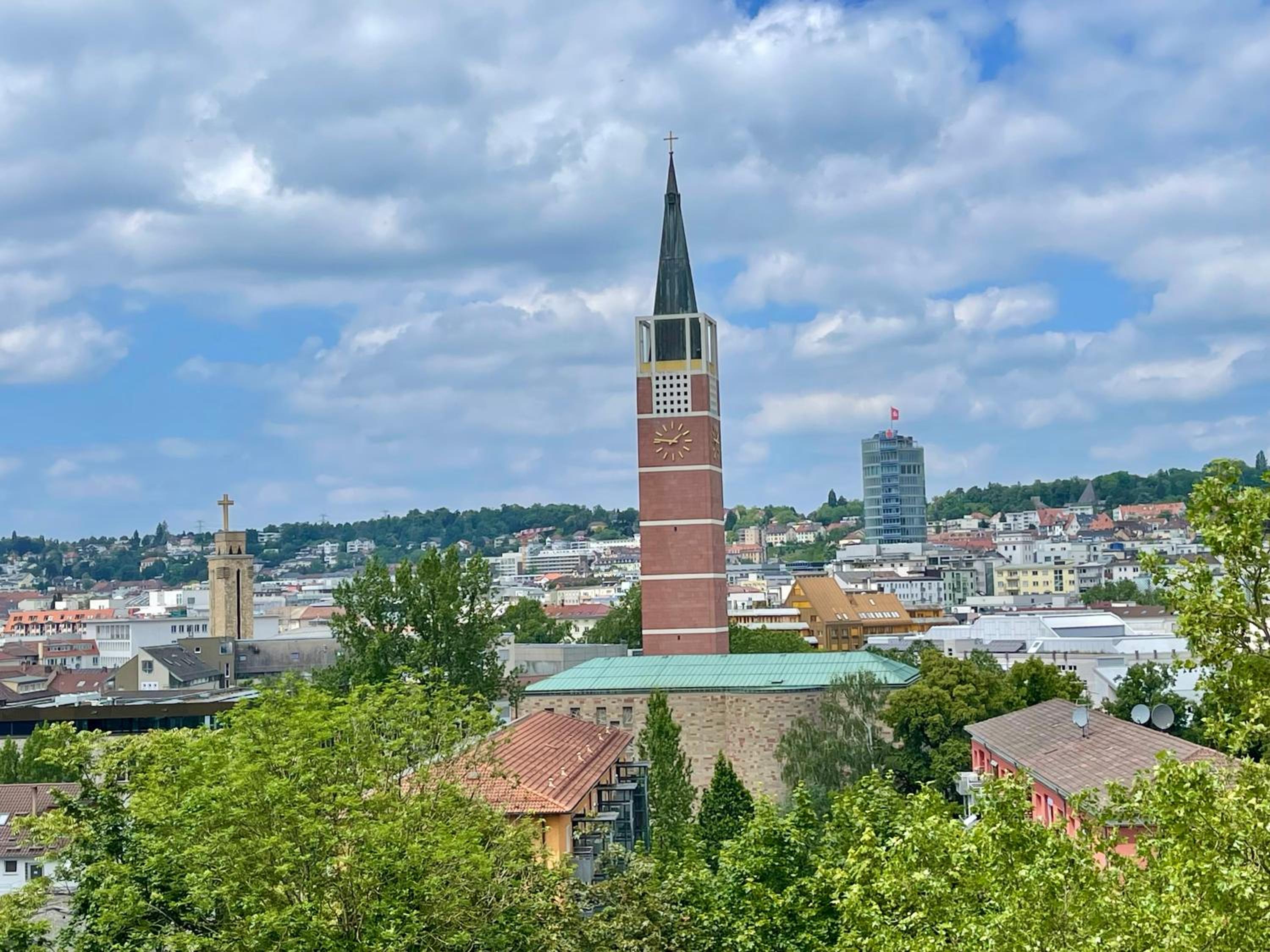 Goldstadt City Loft 3-Zimmer Balkon & Garage Zentrum Pforzheim