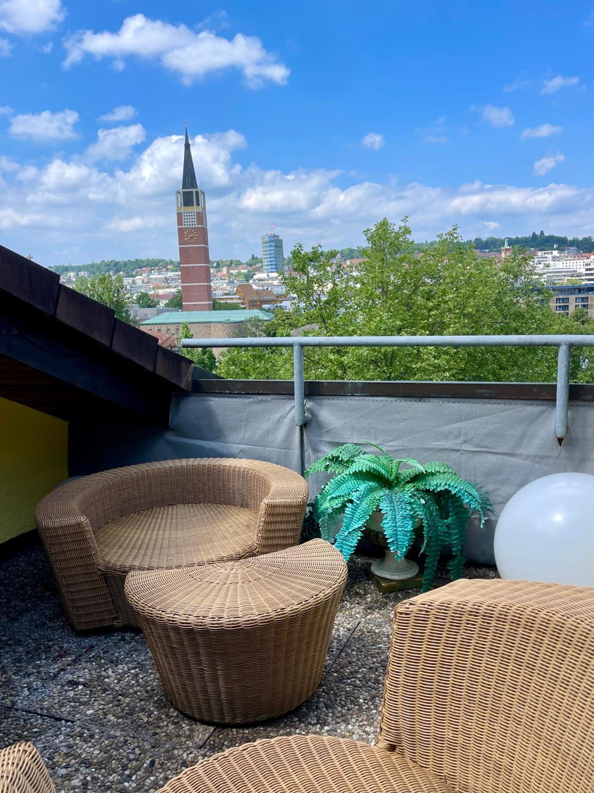 Goldstadt City Loft 3-Zimmer Balkon & Garage Zentrum Pforzheim