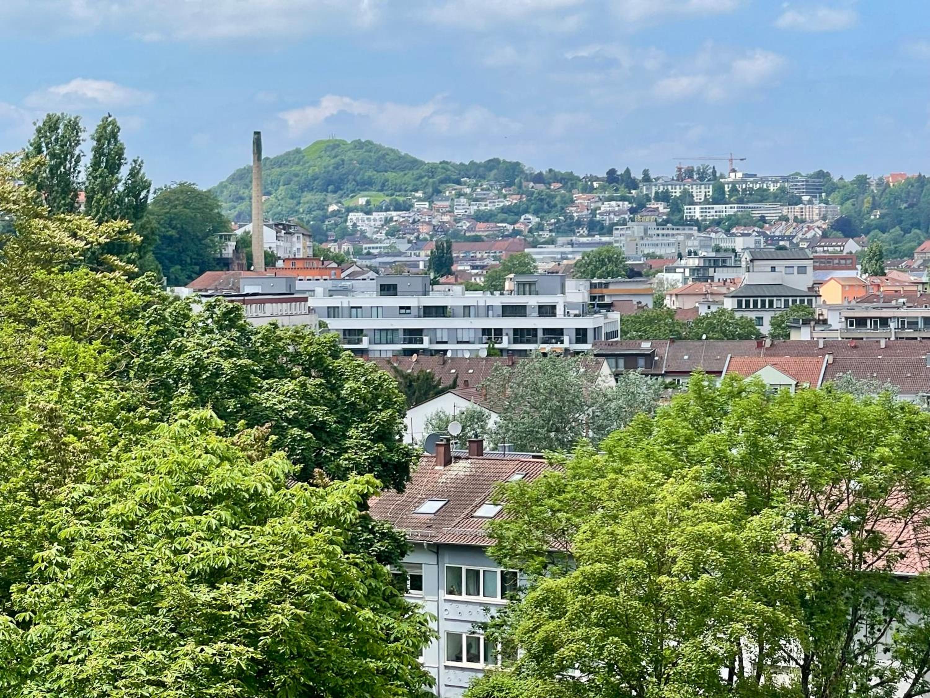 Goldstadt City Loft 3-Zimmer Balkon & Garage Zentrum Pforzheim