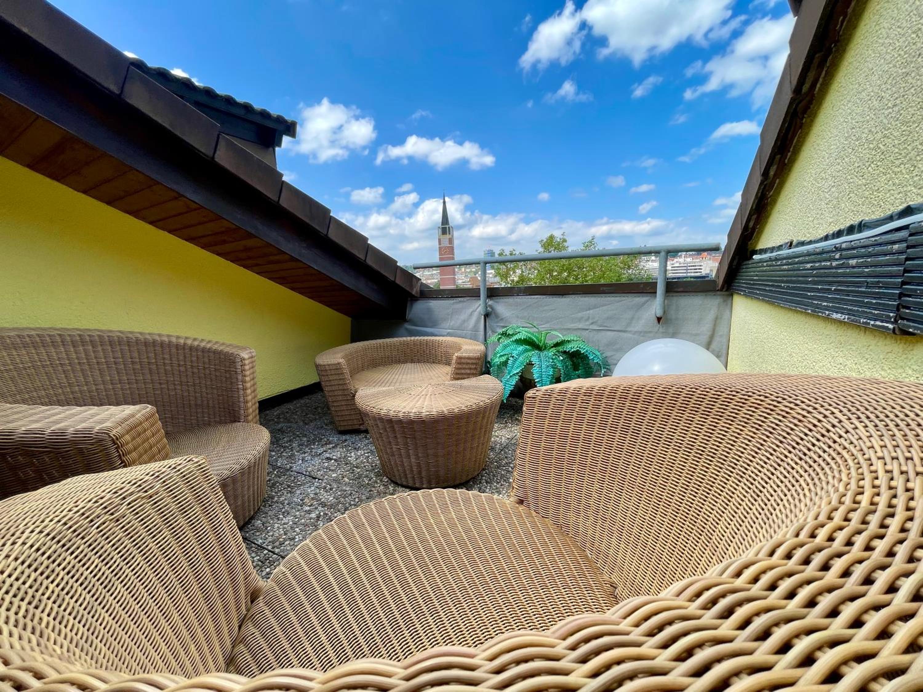 Goldstadt City Loft 3-Zimmer Balkon & Garage Zentrum Pforzheim