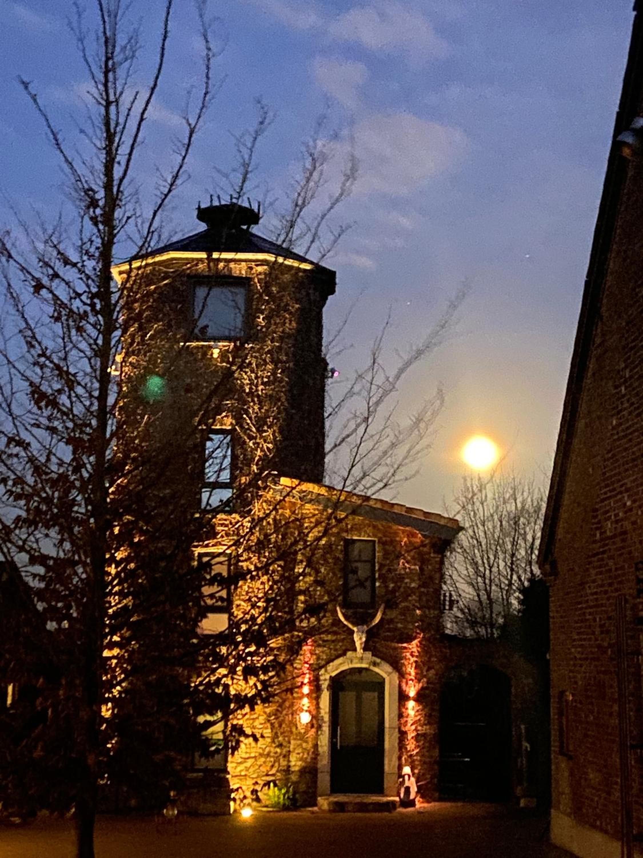 Turm auf altem Bauernhof