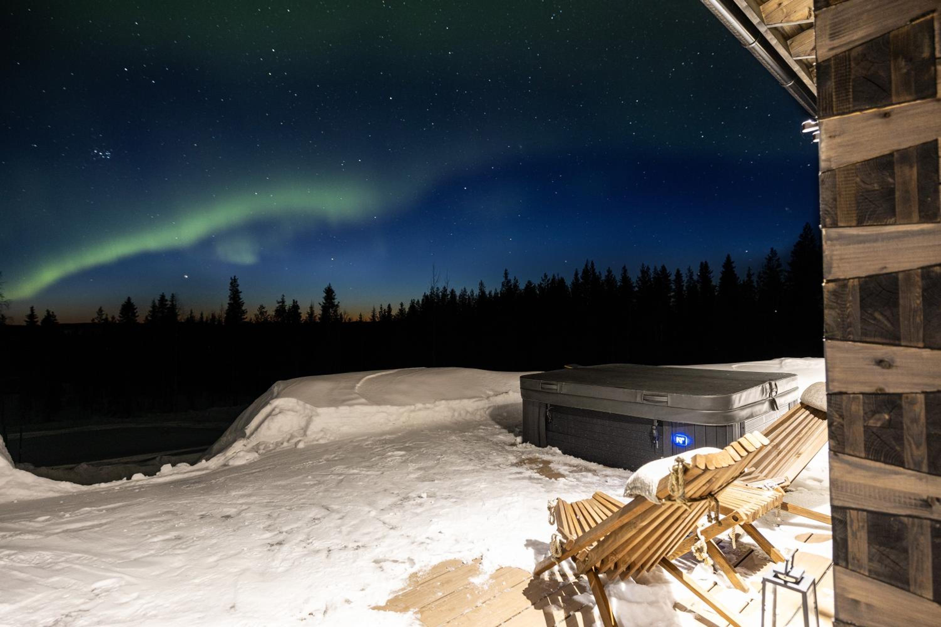 Hotel Log House With Sauna&jacuzzi!