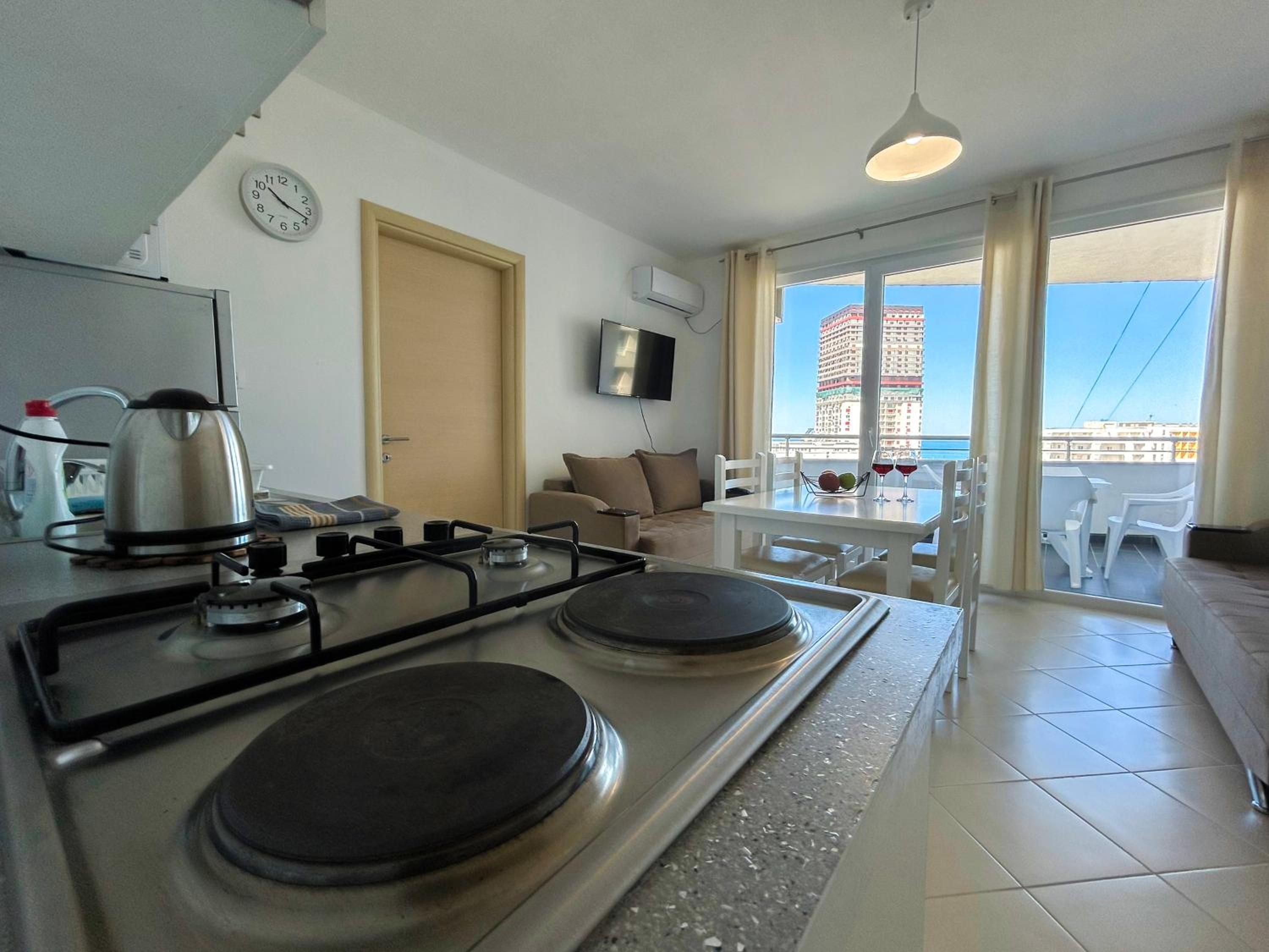 White apartment