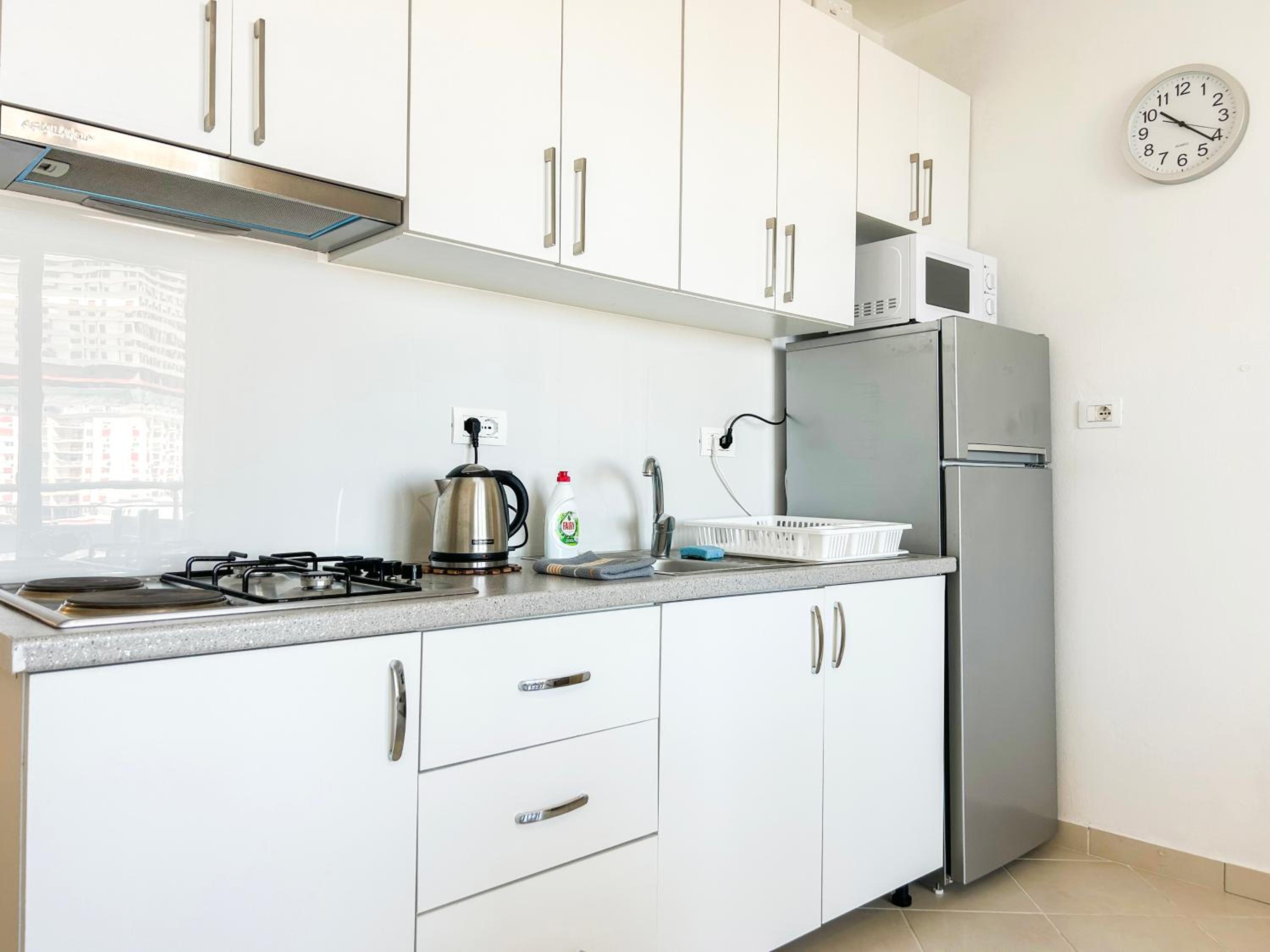 White apartment