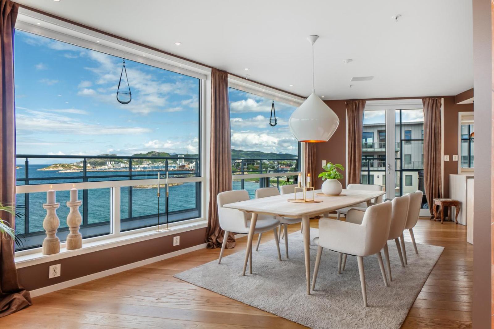 Eksklusiv toppleilighet med det lille ekstra.