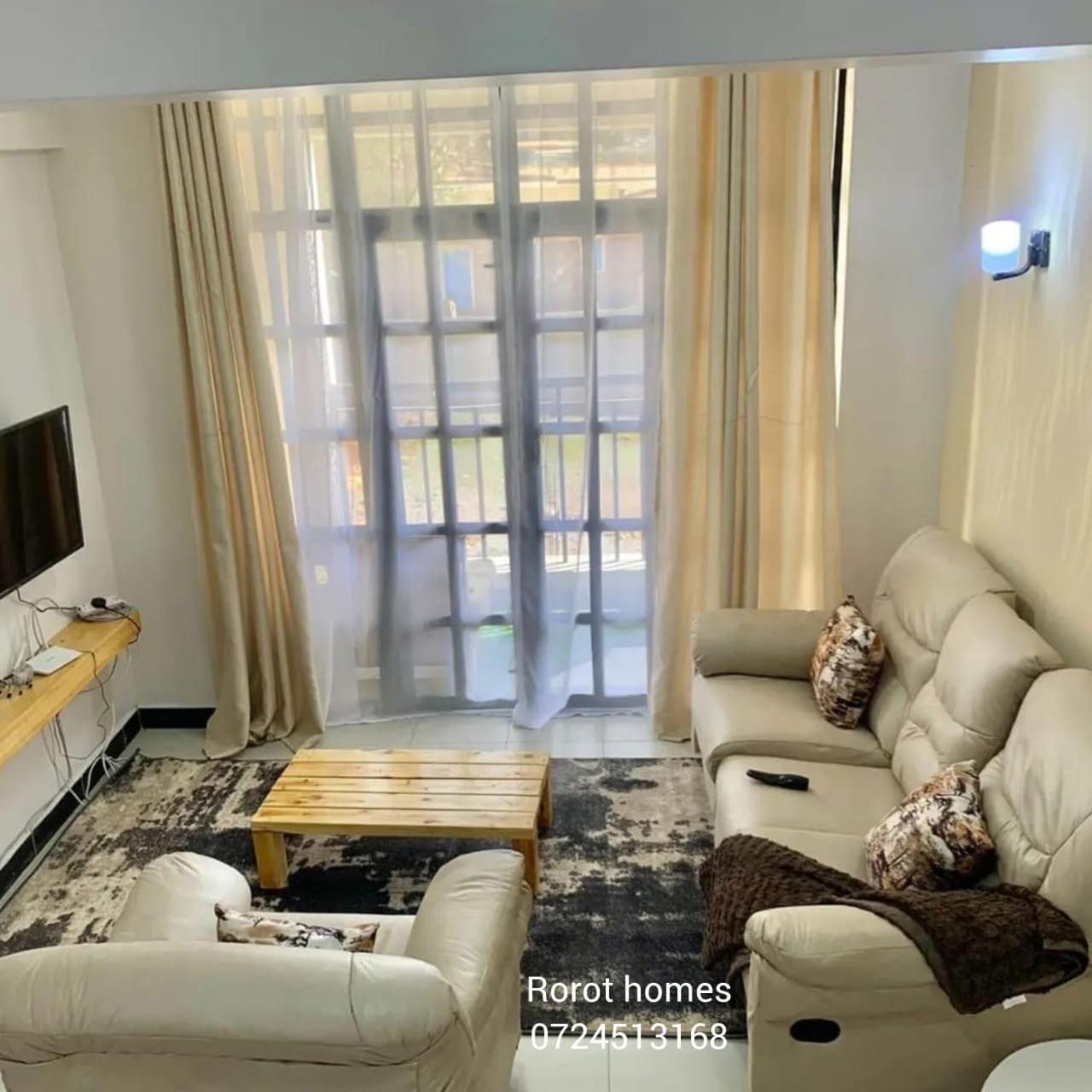 Rorot 1 bedroom Modern fully furnished space in Annex Eldoret with free wifi view 2