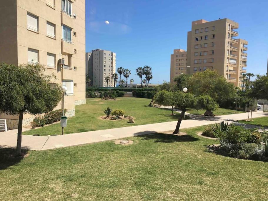 Apartamento segunda línea de playa con piscina
