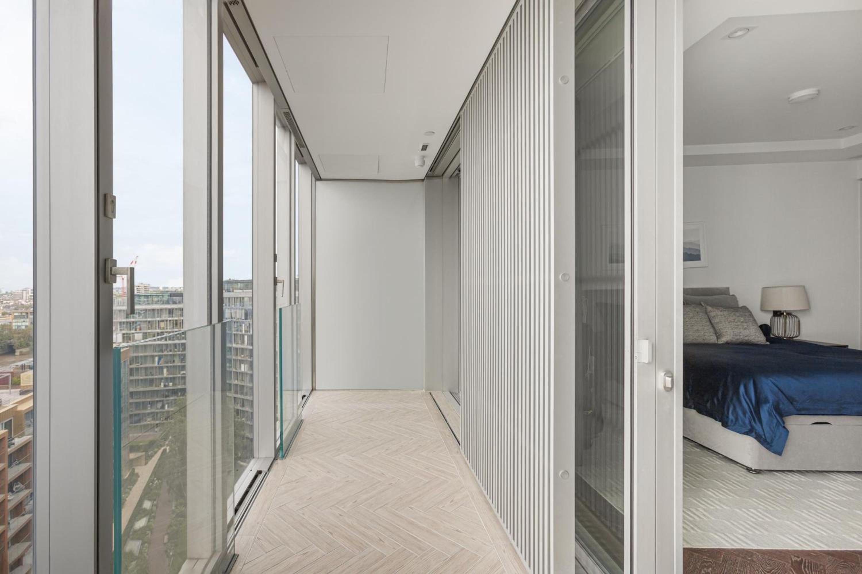 Battersea Power station flat with River views