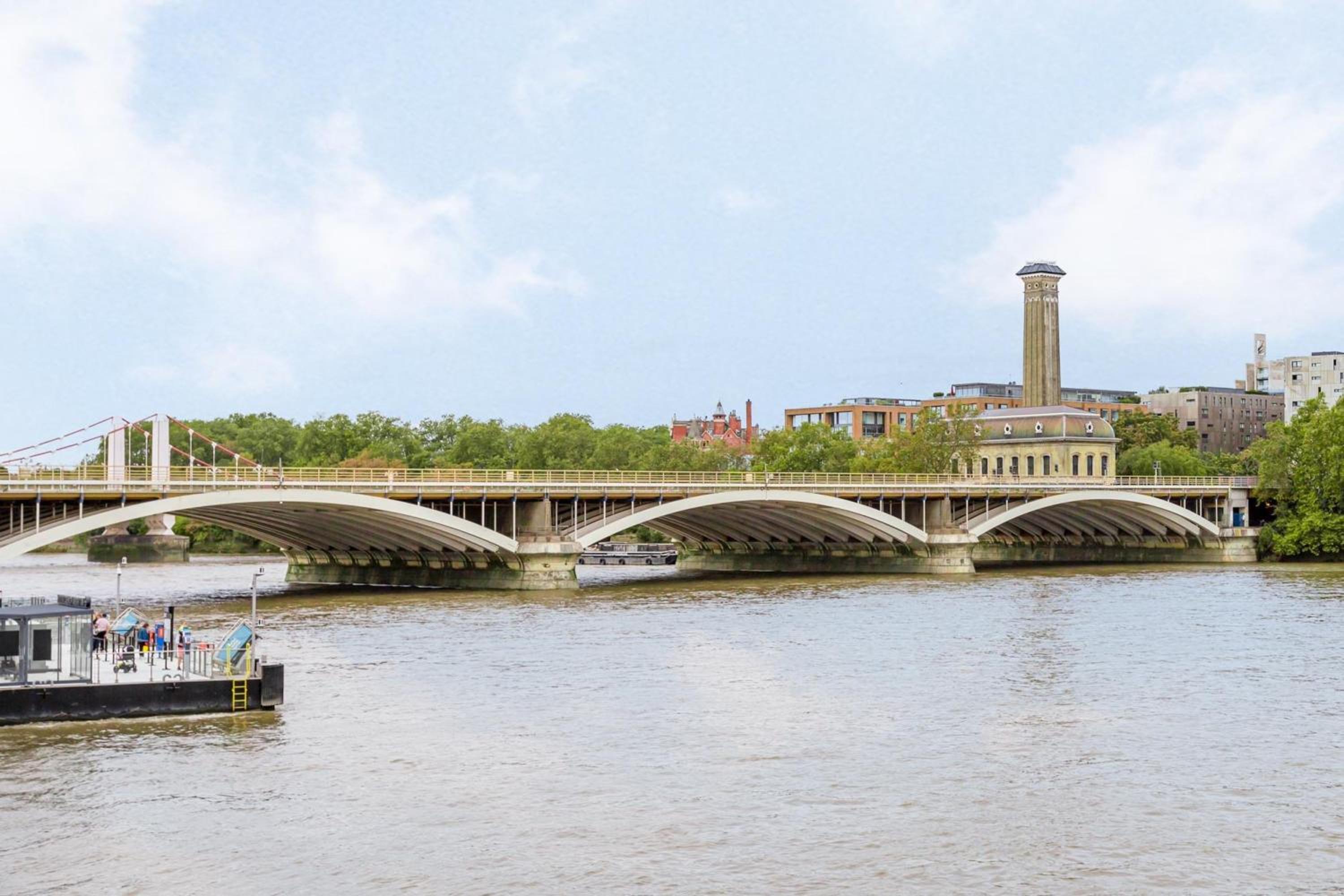Battersea Power station flat with River views