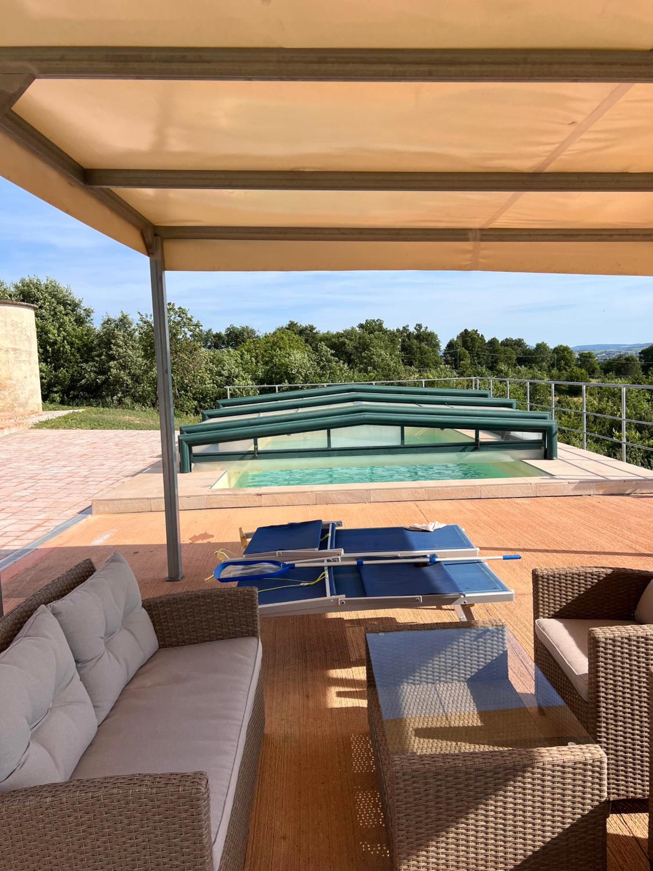 Podere Abbazia b&b view 3