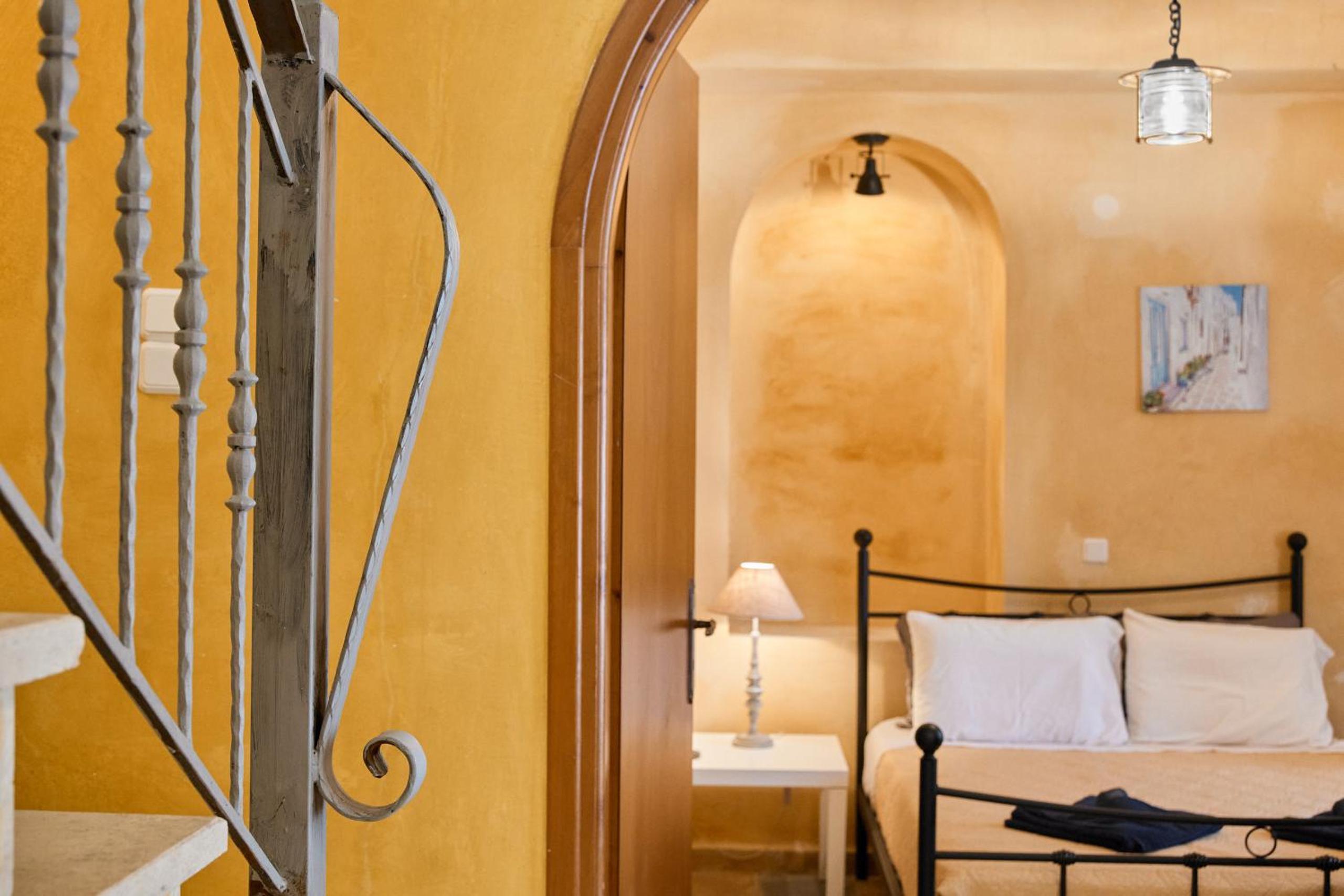 Villa Elaiona in countryside with mountain views