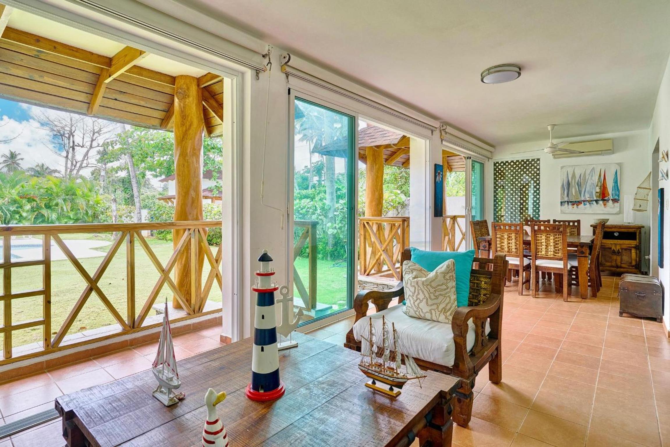 Serene Beach Haven In Las Terrenas view 2