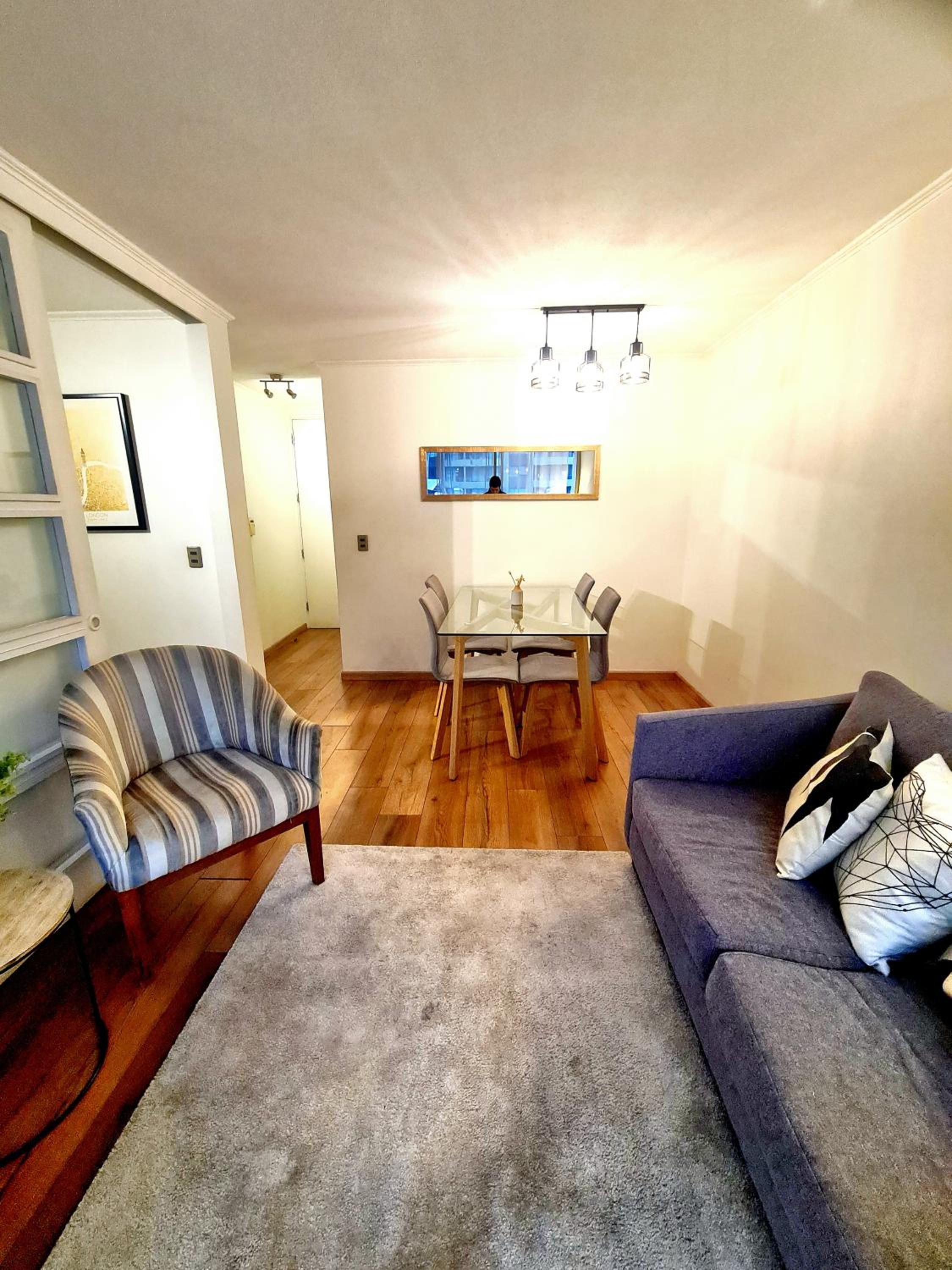 Departamento Completo de 1 Dormitorio I Santiago Centro I Hospital Clínico UC I Piscina en Azotea