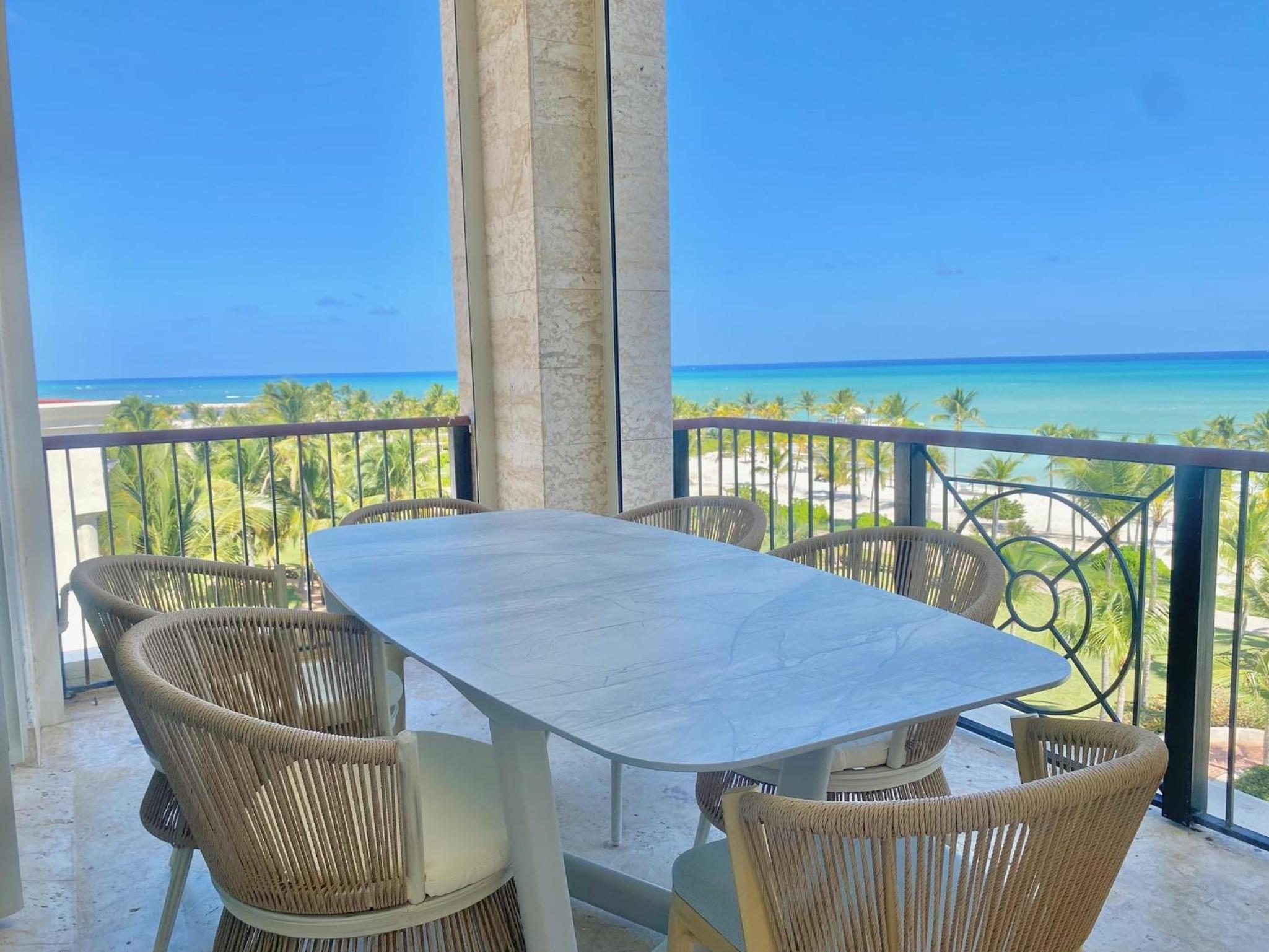 Beautiful Beachfront Penthouse At Cap Cana