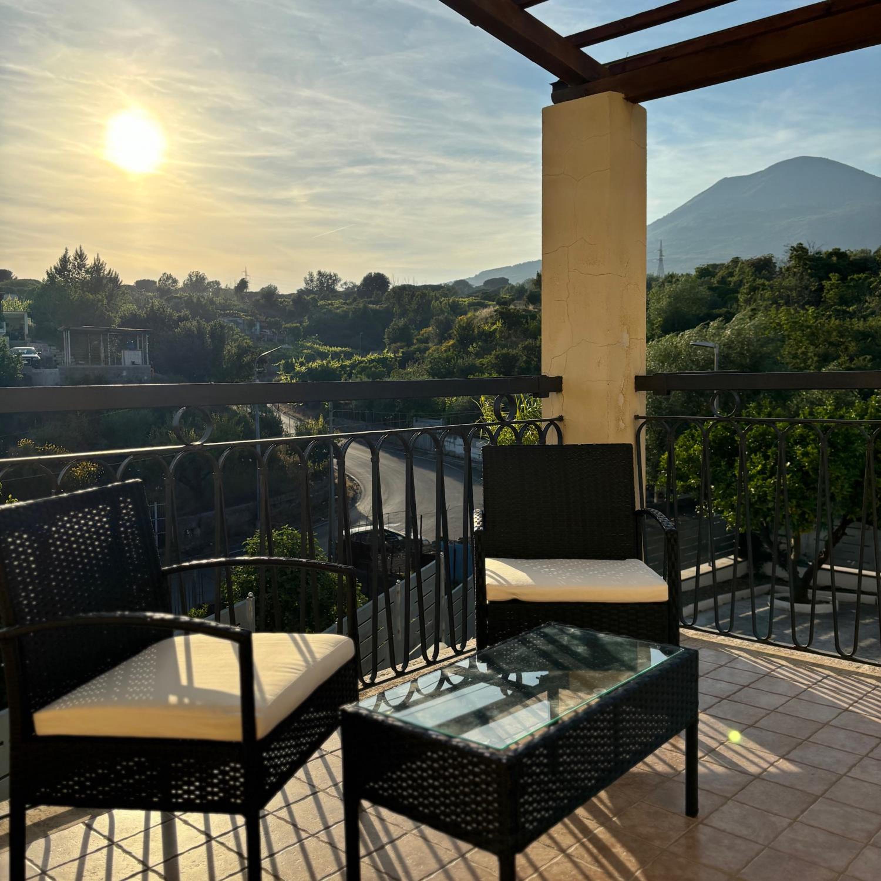 Villa Manzo relais -Pompei Vesuvius view 3