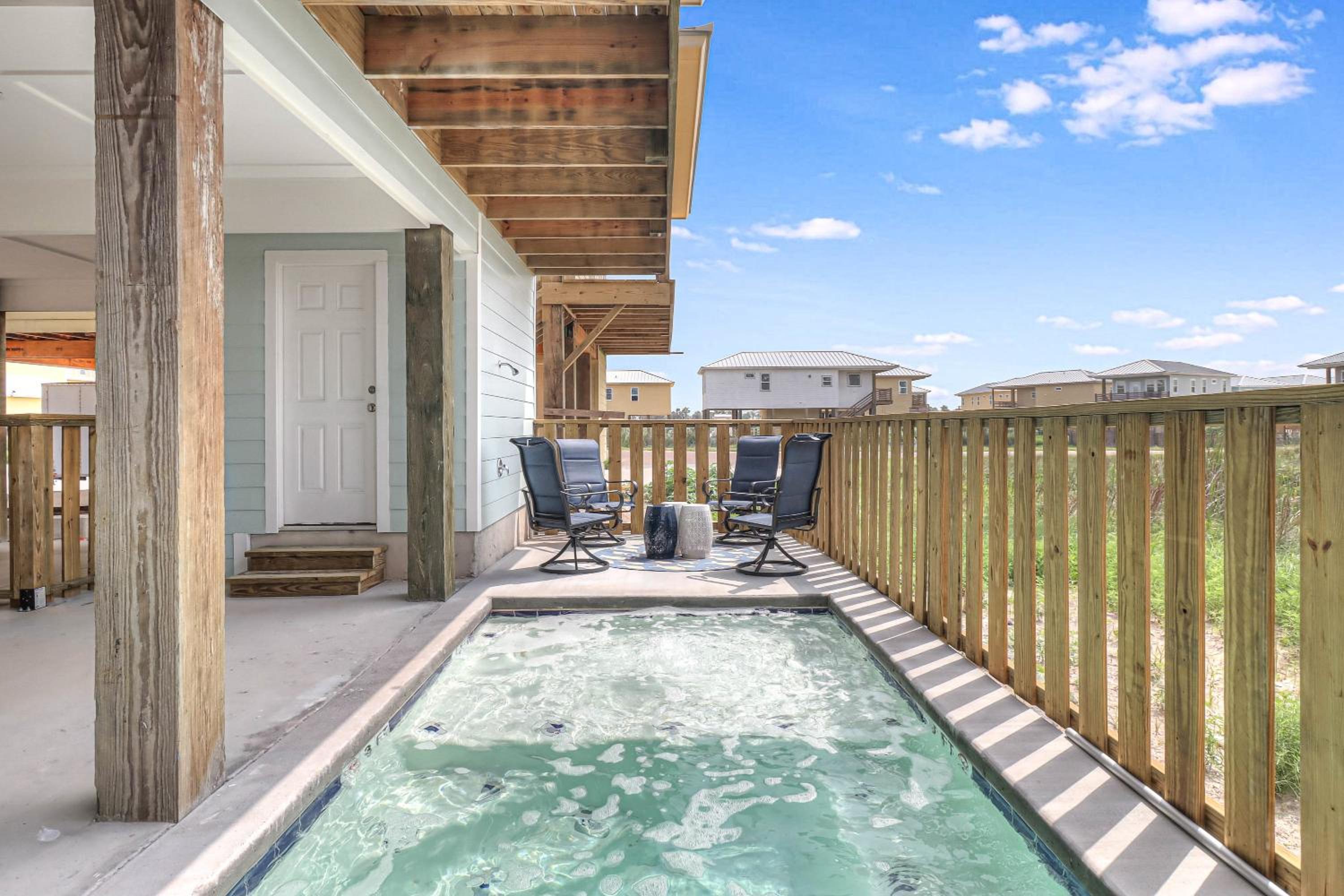 Private Pool - Golf Cart Accessible Boardwalk -BBQ view 3
