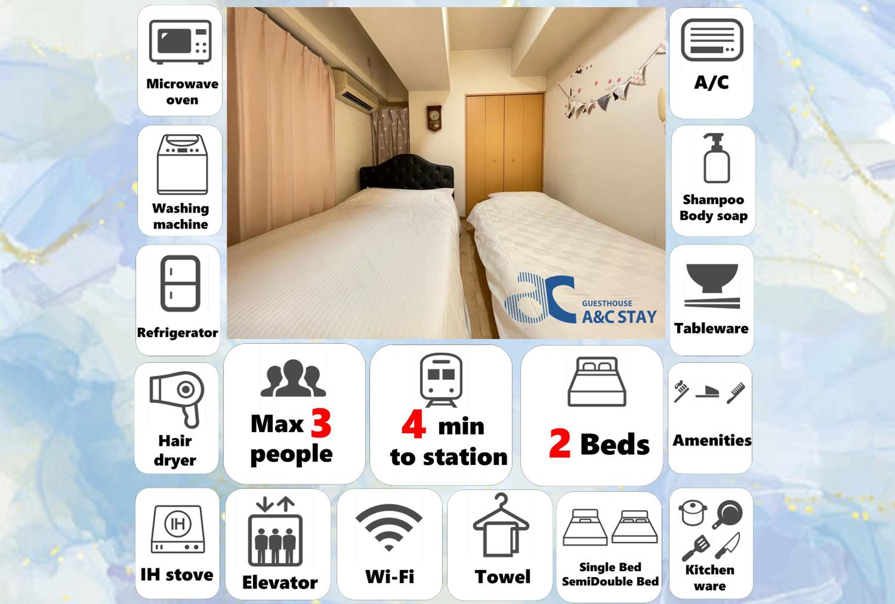 A&C STAY Shinsaibashi