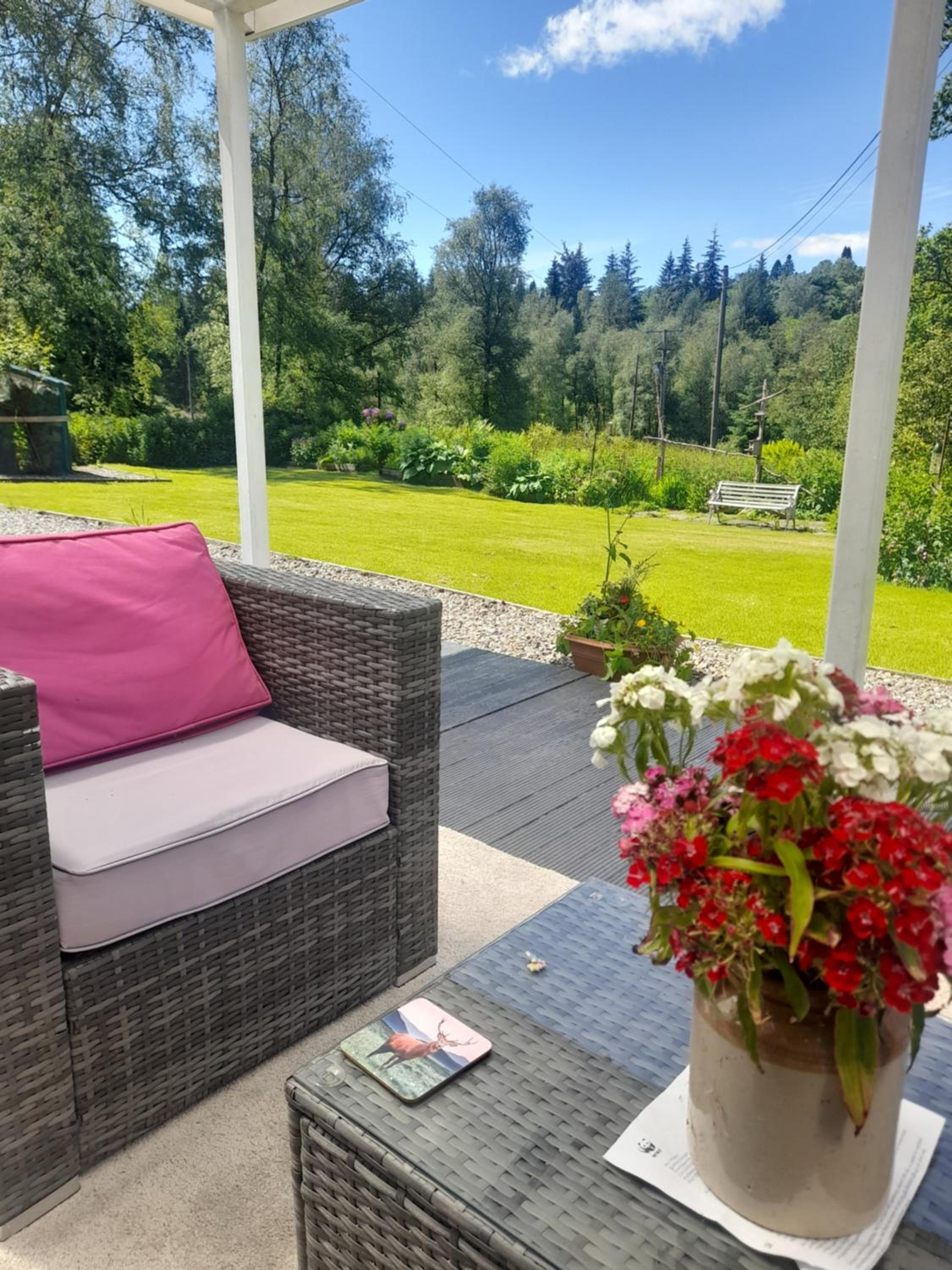 Pinetree Cottage, dog friendly, Holiday let, Callander Invertrossachs view 2