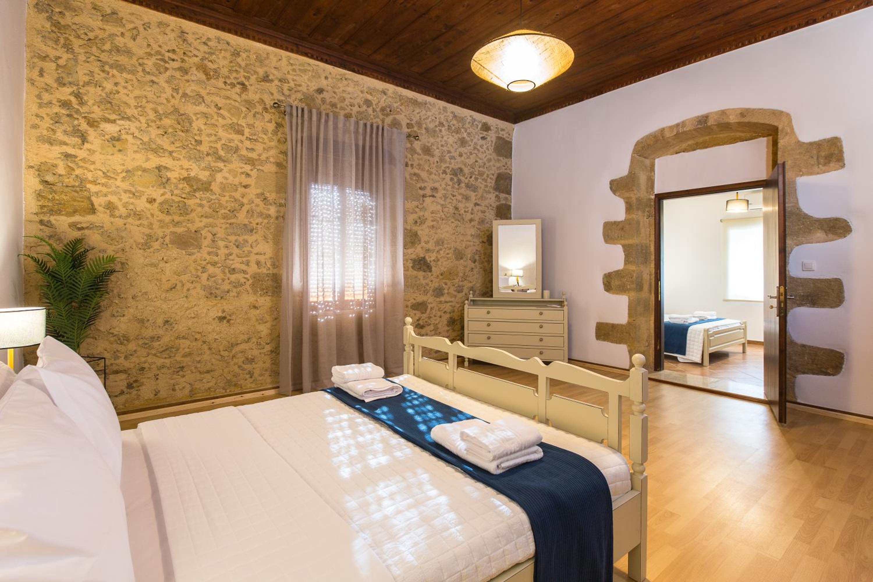 Manolis Stone House Villa view 5