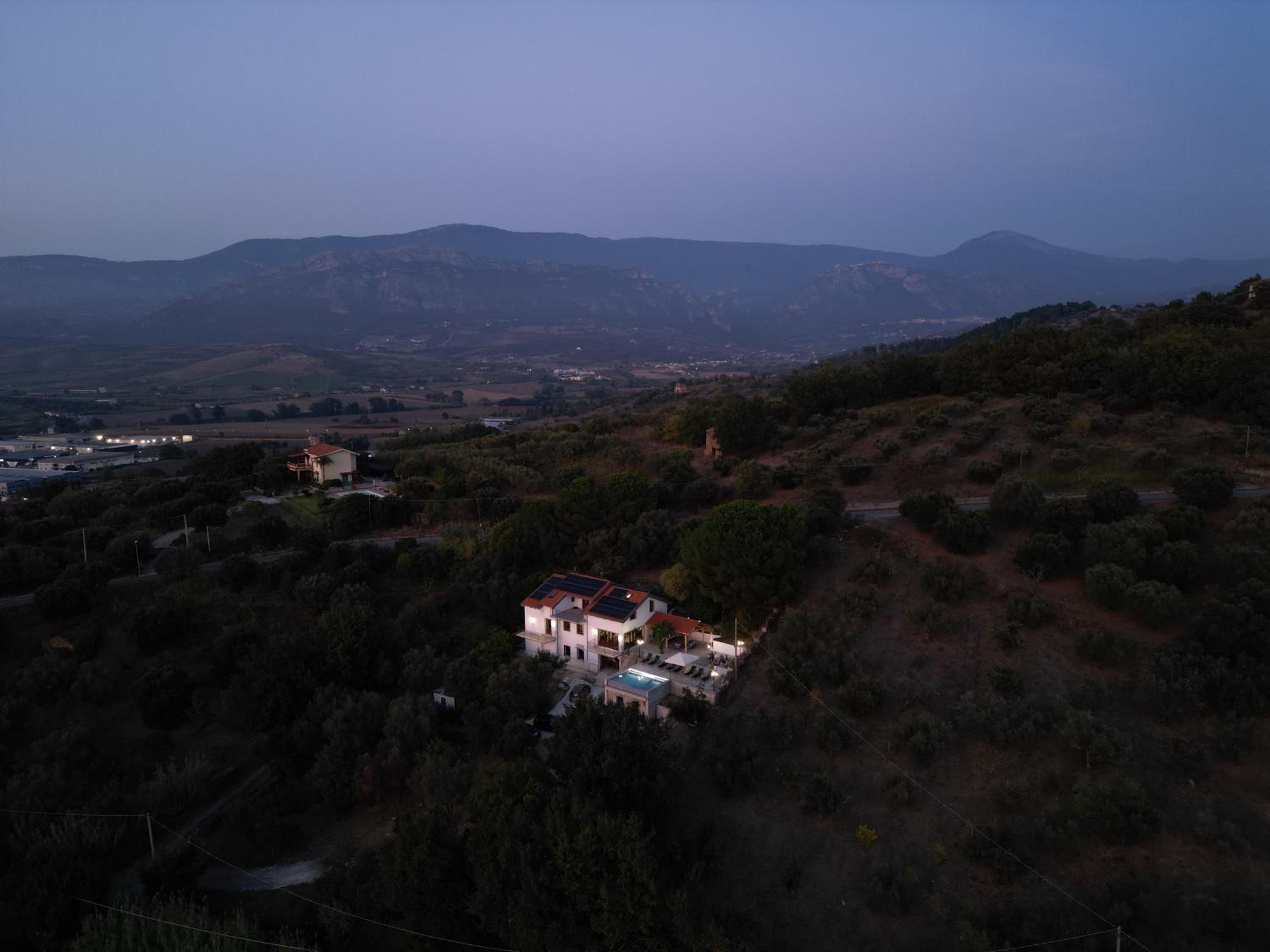 Villa Velius in coastal Campgana, Itlay